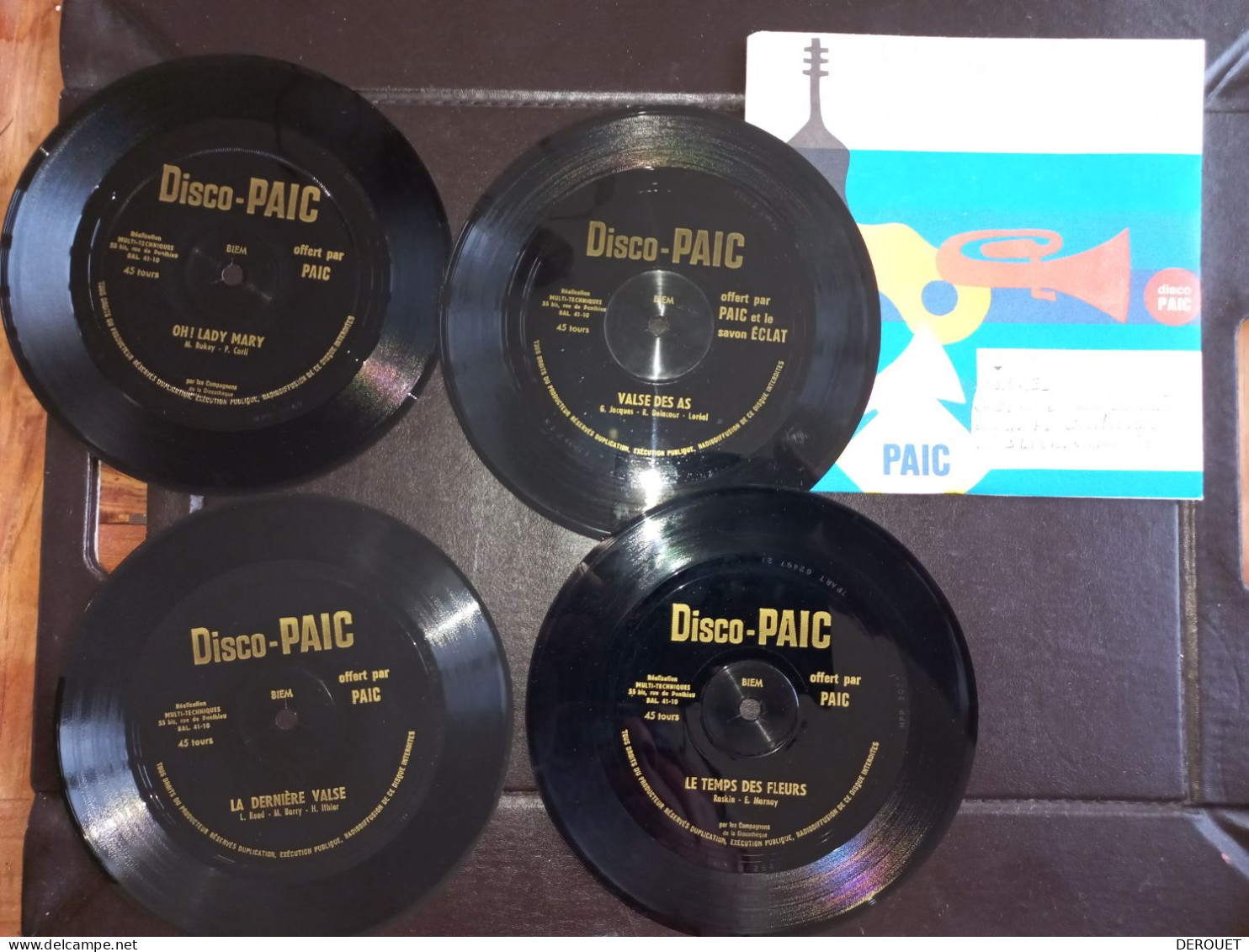 Disco Paic - 8 Disques - Formats Spéciaux