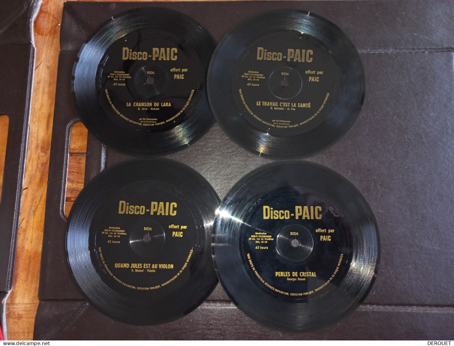 Disco Paic - 8 Disques - Formats Spéciaux