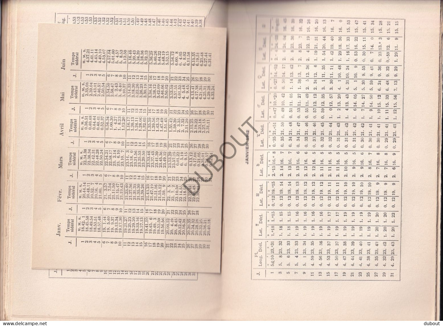 Almanach Chacornac Ephémérides Astronomiques 1942 (S357)