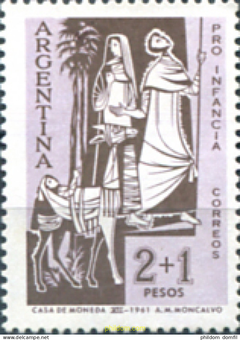 726724 MNH ARGENTINA 1961 PRO INFANCIA - Nuevos