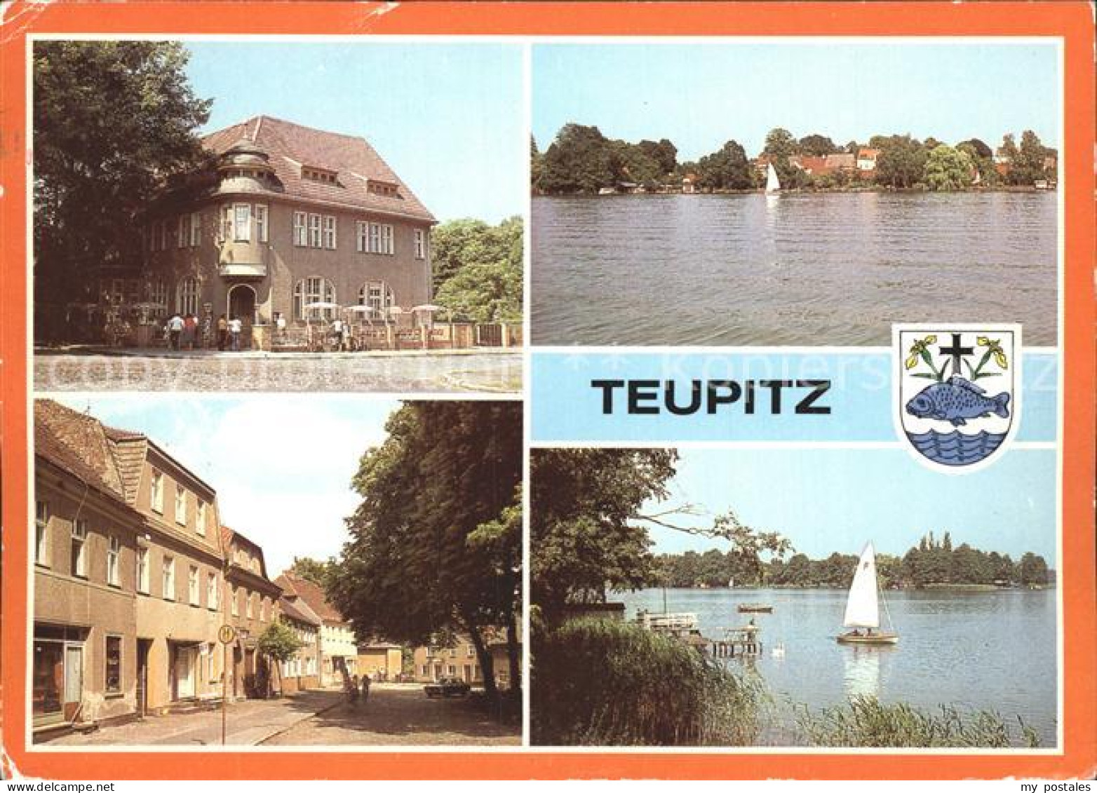 72316583 Teupitz Gaststaette Schenk Von Landsberg Teilansicht Markt Teupitzsee T - Teupitz