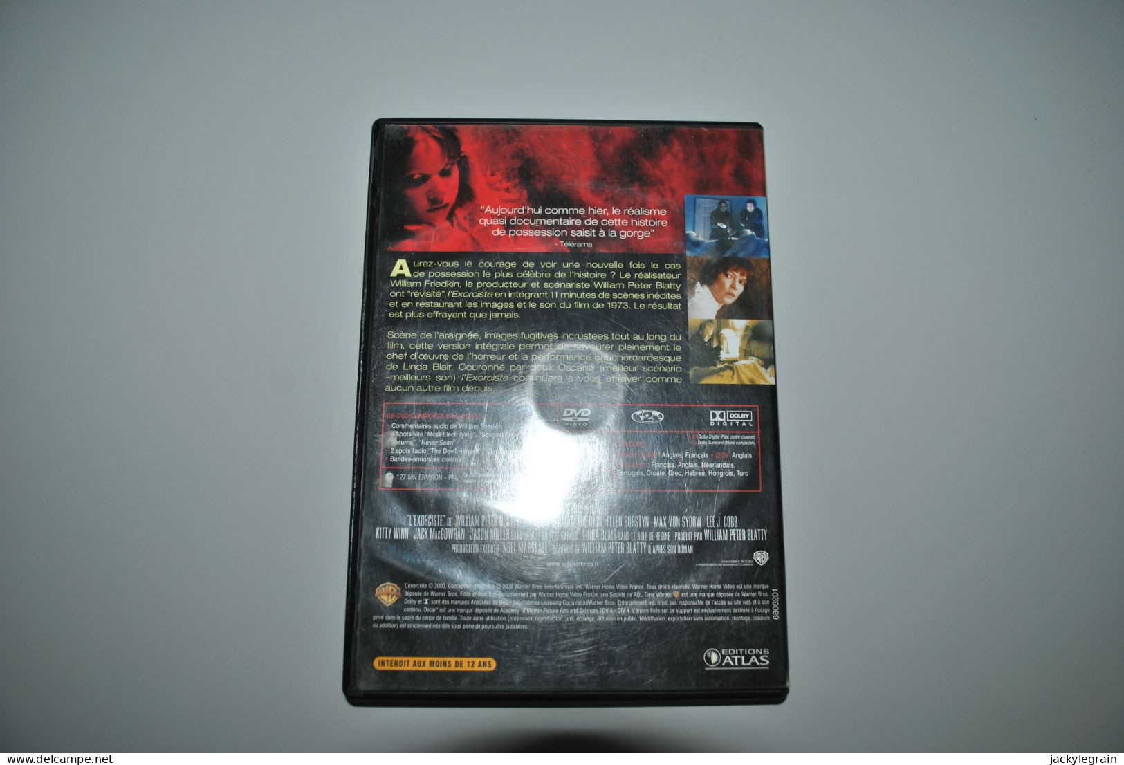 DVD "Exorciste" Version Longue Langues Anglais/français Bon état Vente En Belgique Uniquement Envoi Bpost : 3 € - Classiques