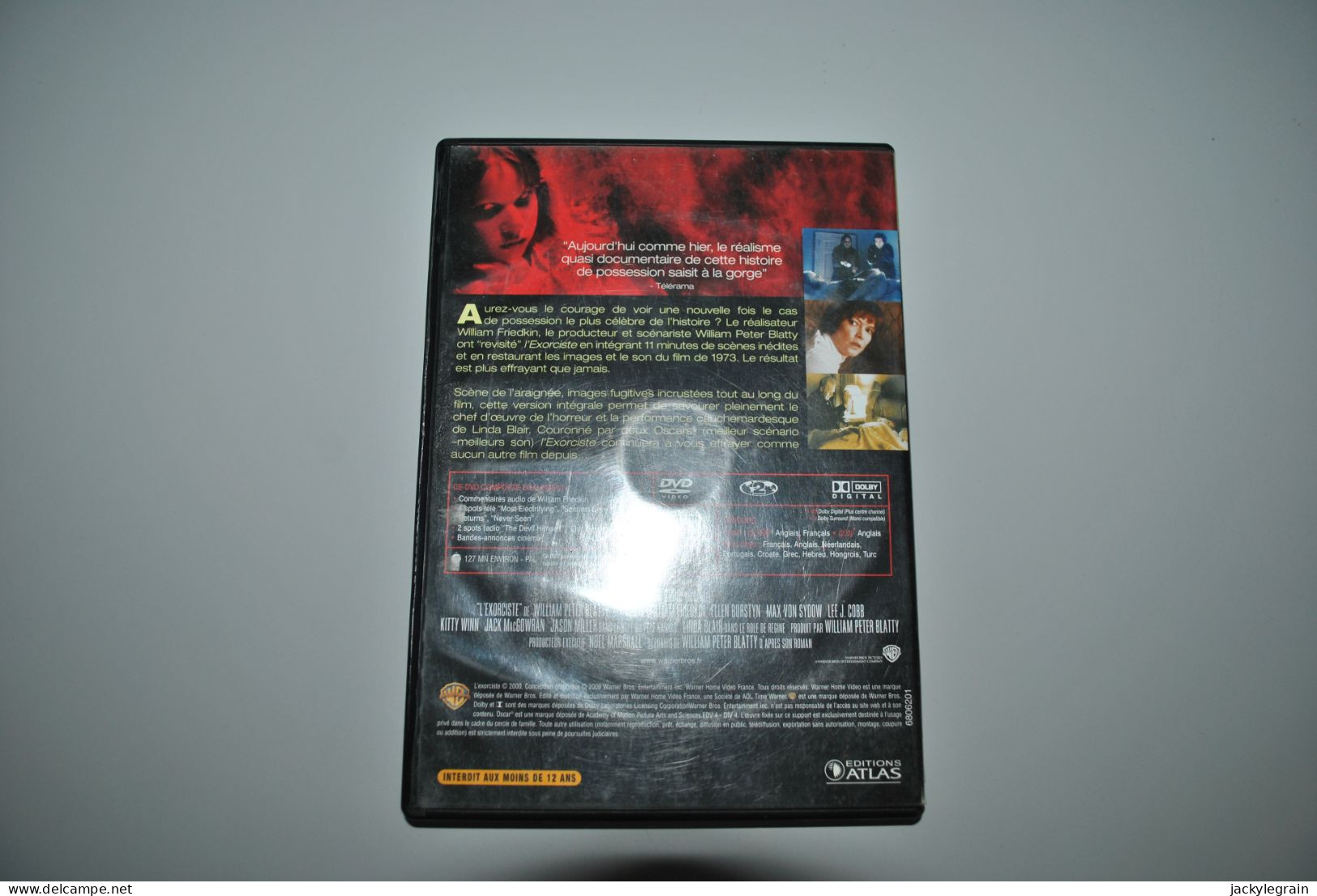 DVD "Exorciste" Version Longue Langues Anglais/français Bon état Vente En Belgique Uniquement Envoi Bpost : 3 € - Classic