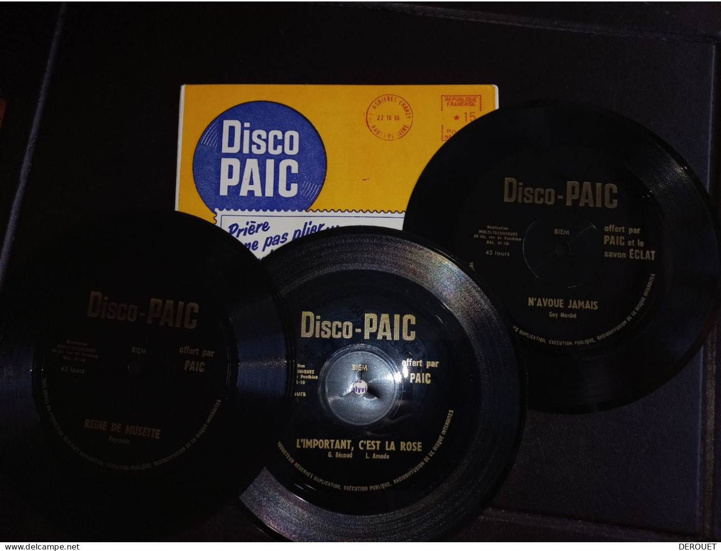 Disco Paic - 3 Disques - Formats Spéciaux