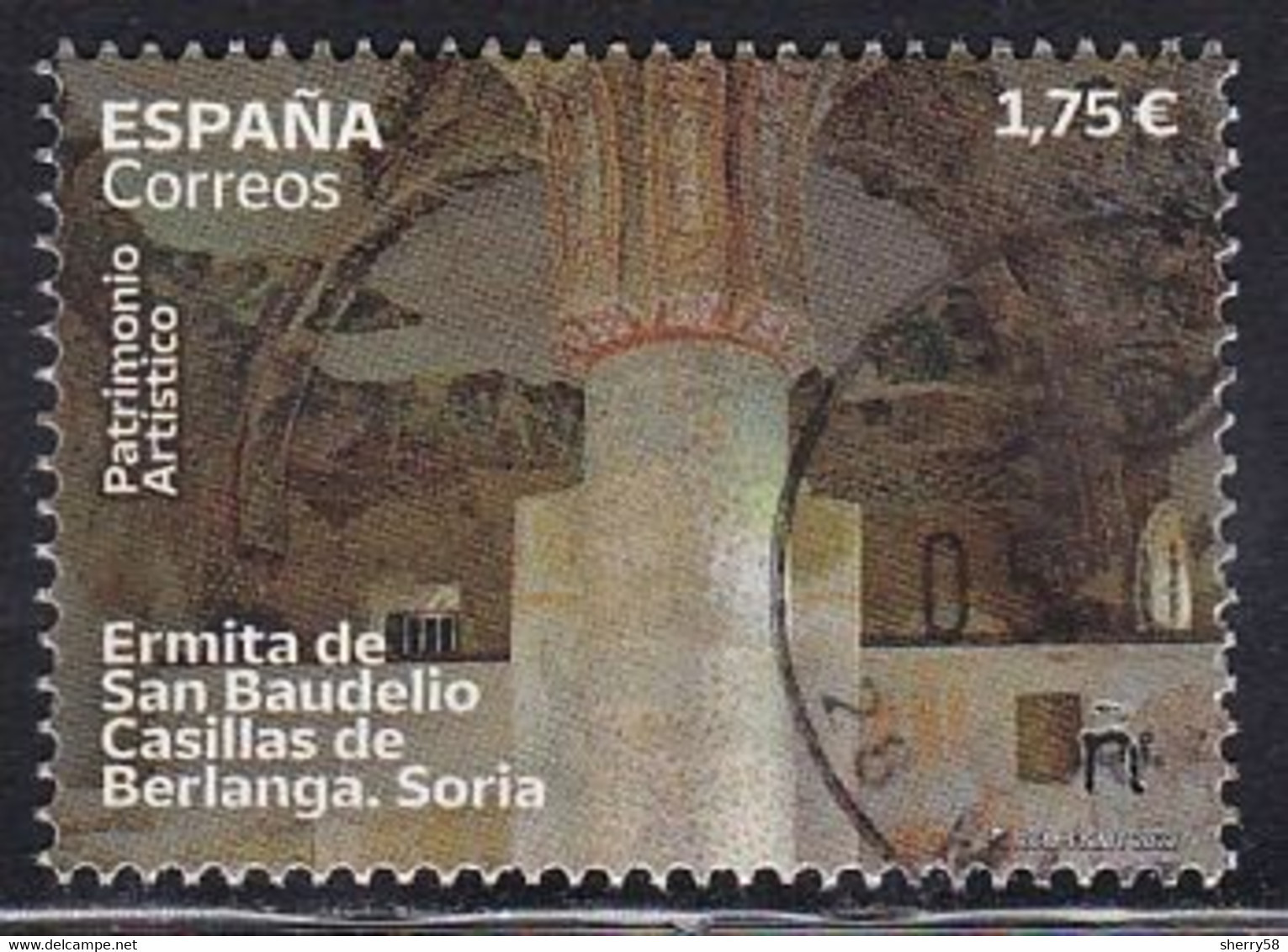 2022-ED. 5563 Patrimonio Artístico. Ermita De San Baudelio. Soria- USADO - Used Stamps