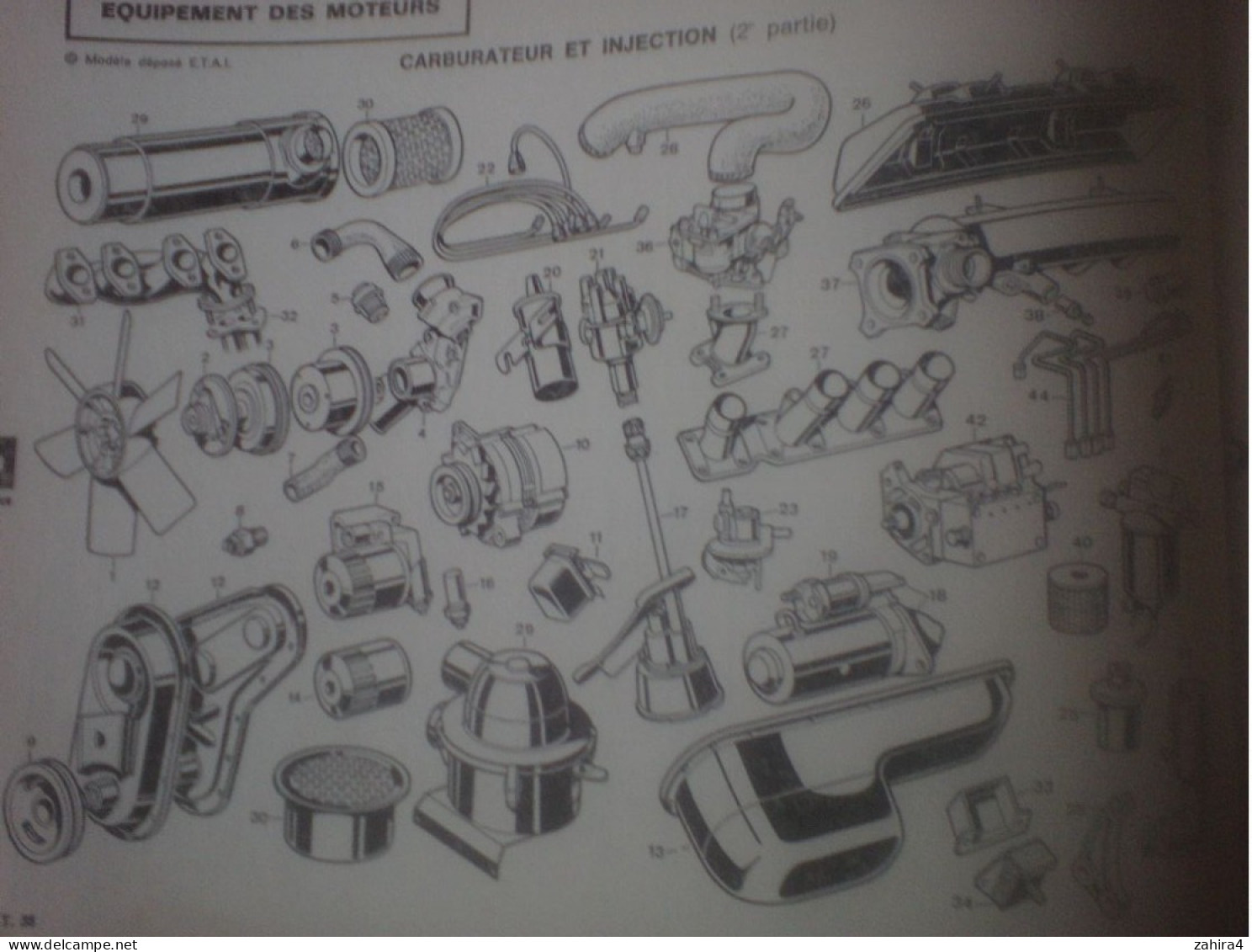 Assurance techn. expert. auto Peugeot 204 coupé cabriolet 404 & break 504 & break Simca 13 & 1500 & break  Renault 6 RTA