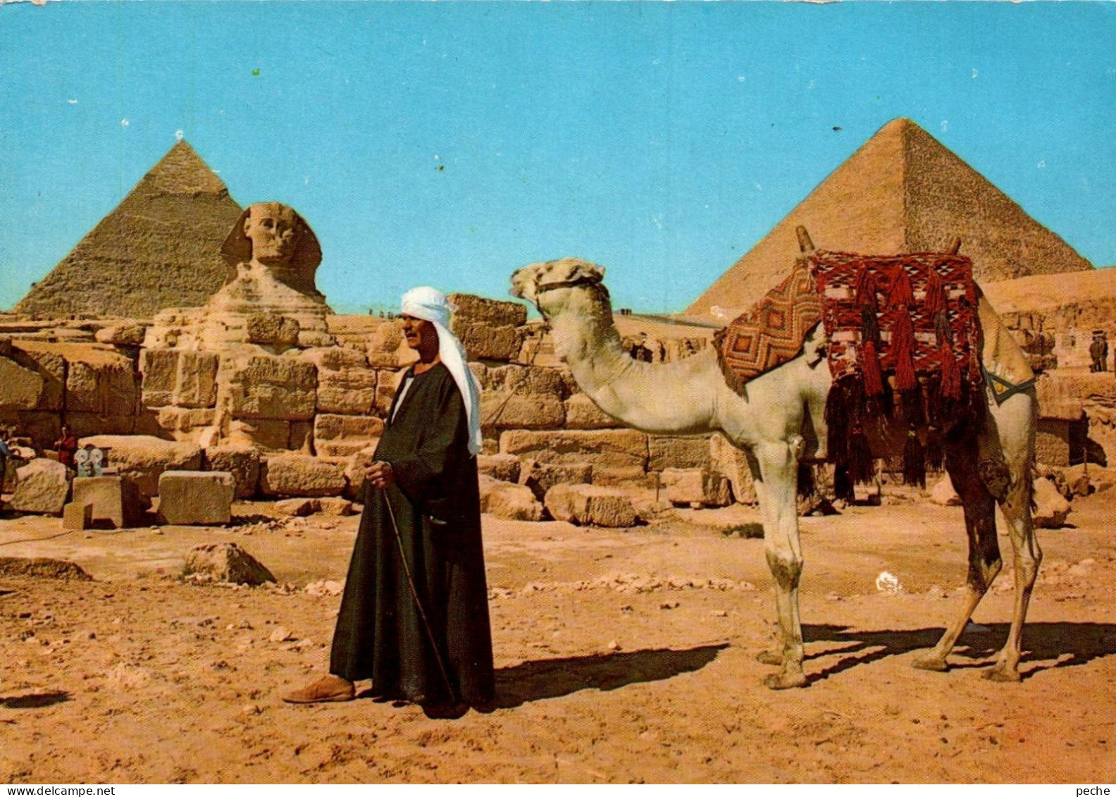 N°1829 V -cpsm Le Sphinx Et Les Pyramides - Pyramides