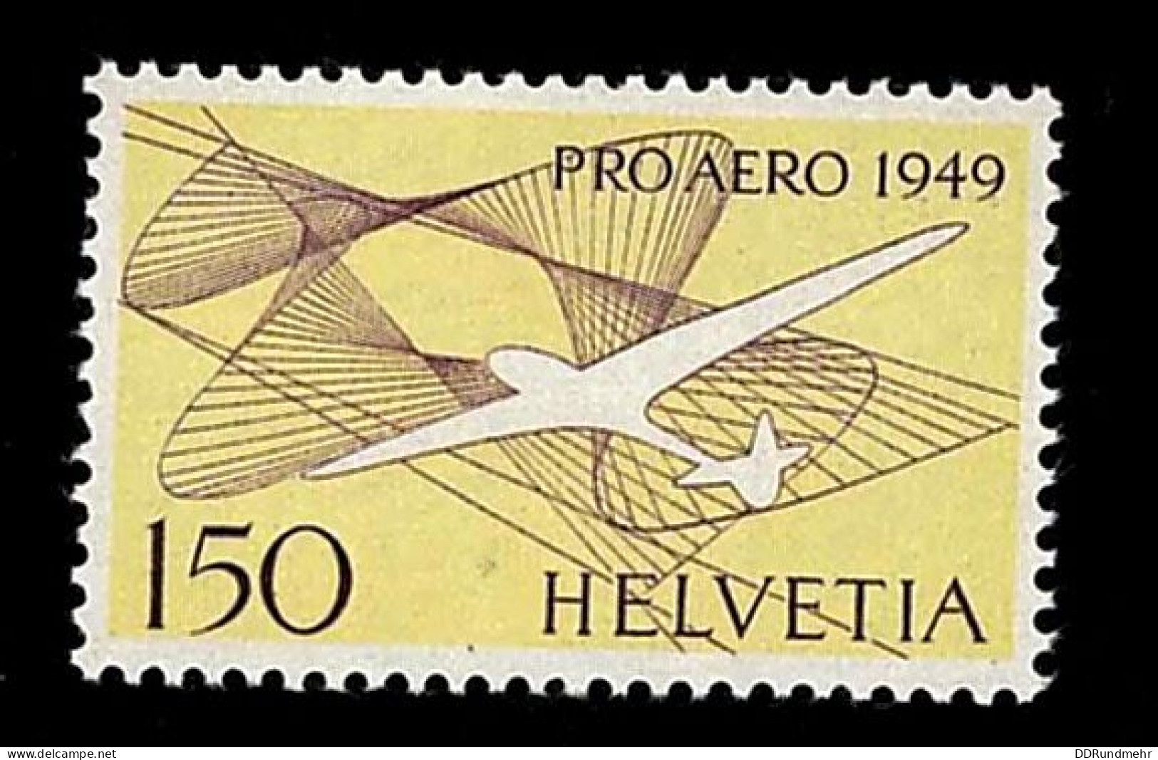 1949 Pro Aero Michel CH 518a Stamp Number CH C45 Yvert Et Tellier CH PA44 Stanley Gibbons CH 499 AFA CH 520 Xx MNH - Unused Stamps