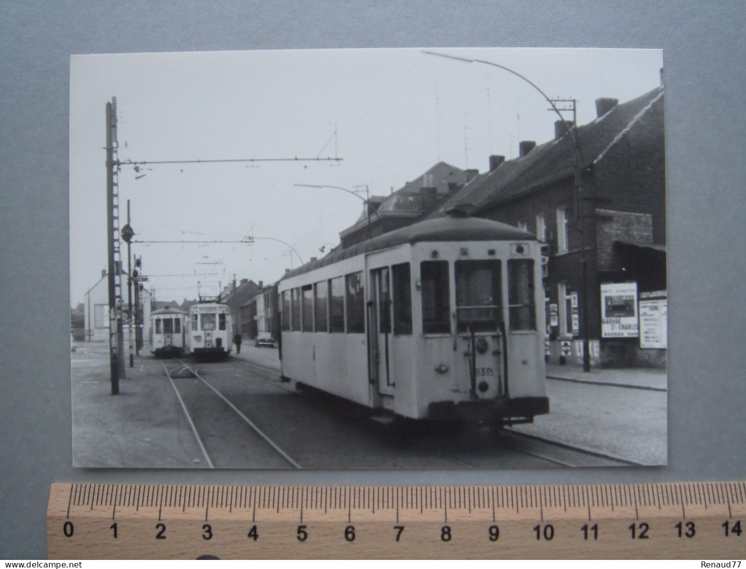 Photo - Boussu - Rue Neuve - Tram - Tramway - Boussu