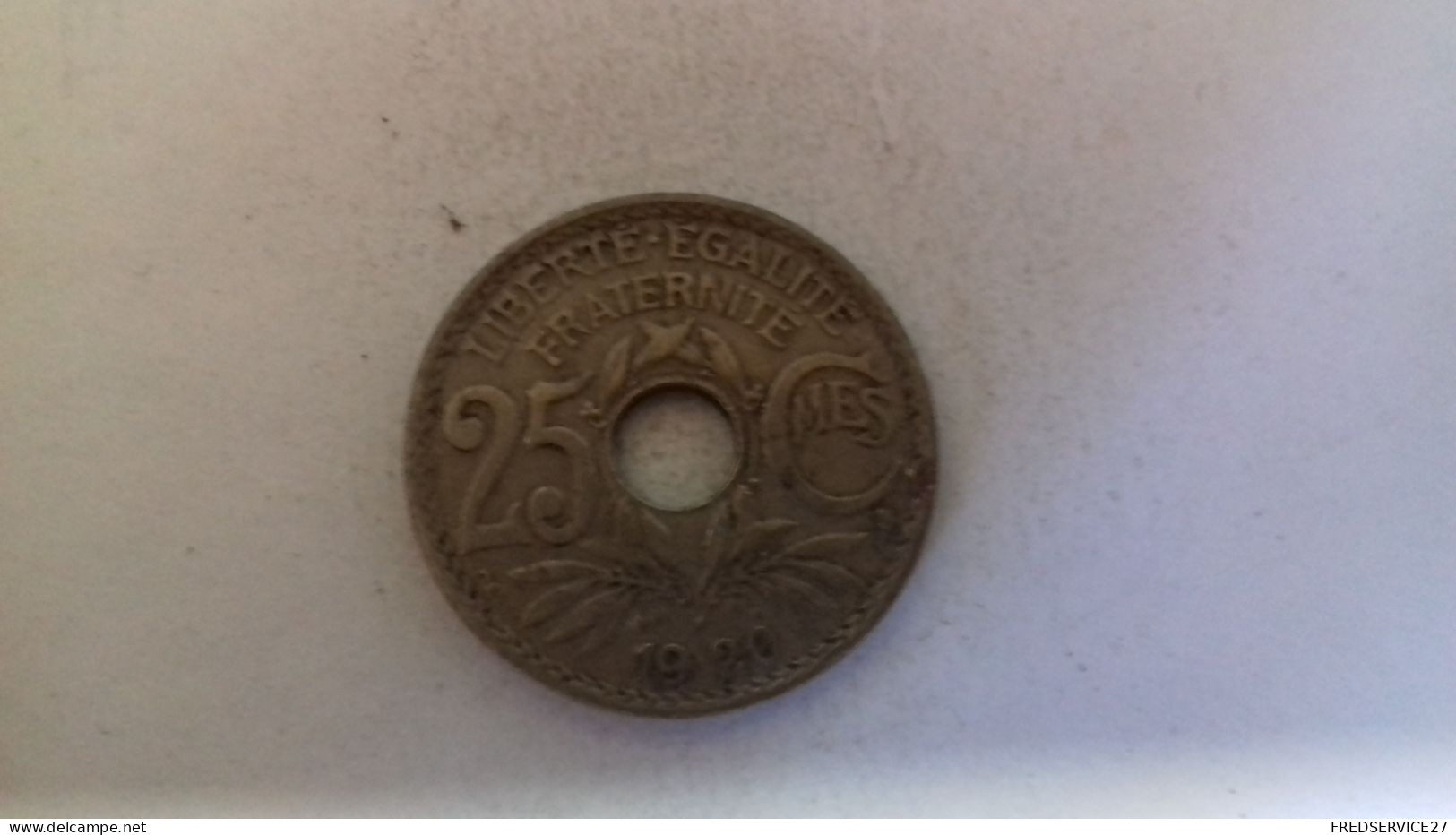 BS7 / 25 CENTIMES LINDAUER  1920 - 25 Centimes