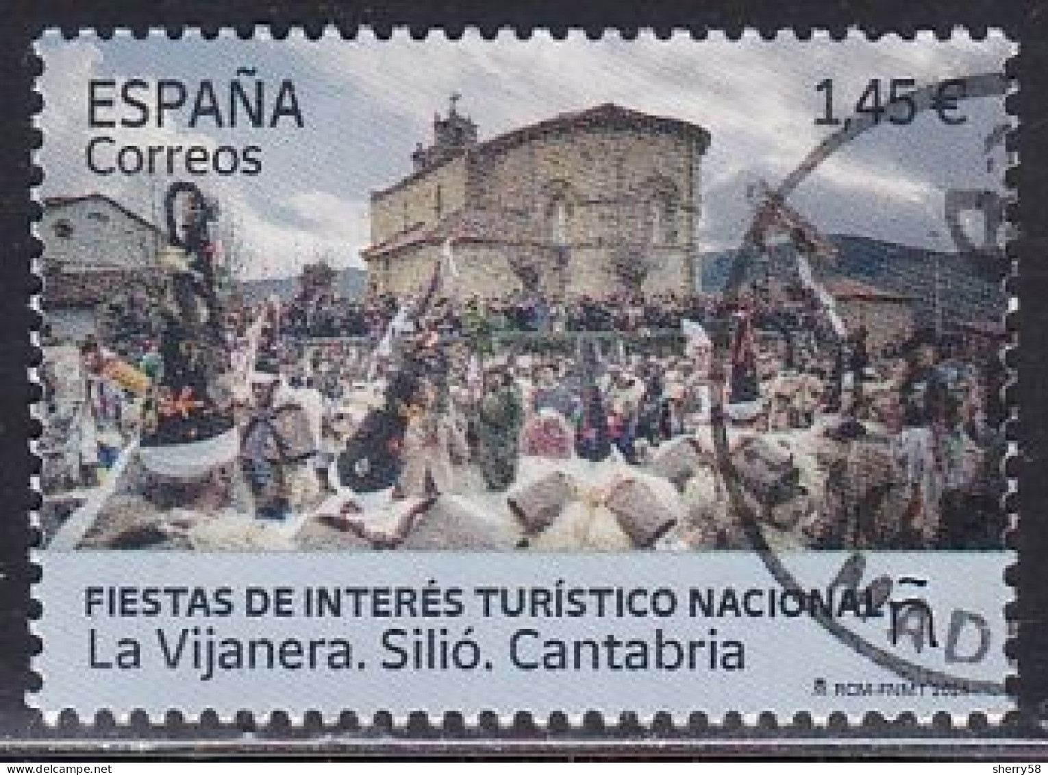 2024-ED. 5718-Fiestas De Interés Turísticos Nacional. La Vijanera.Silió. Cantabria- USADO - Used Stamps