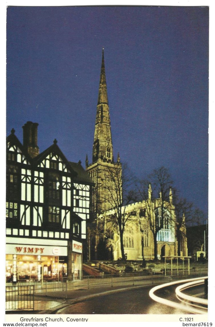 Royaume Uni  -  Coventry - Greyfriars Church - Coventry