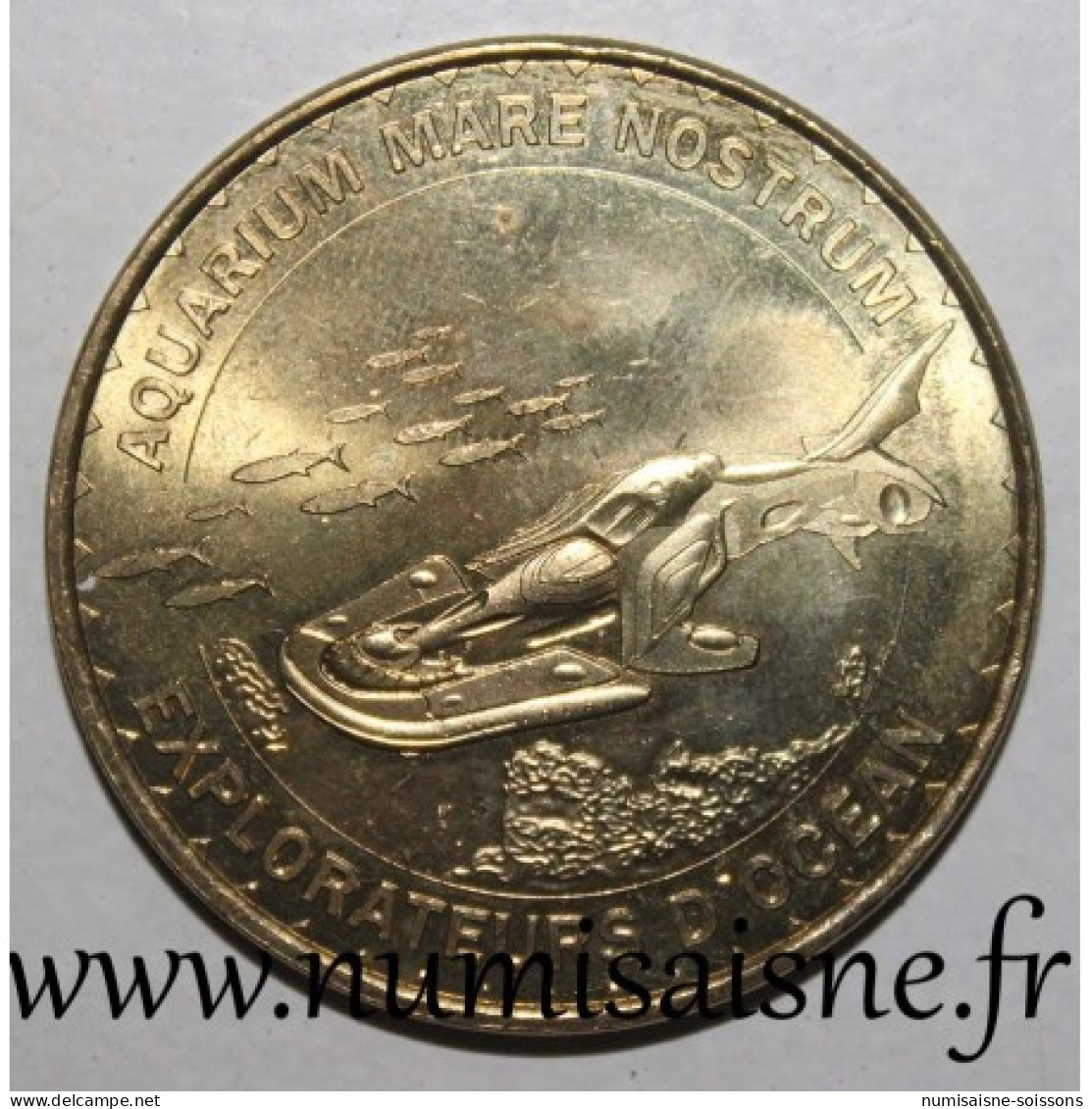 34 - MONTPELLIER - MARE NOSTRUM - Explorateur D'océan - Monnaie De Paris - 2014 - 2014