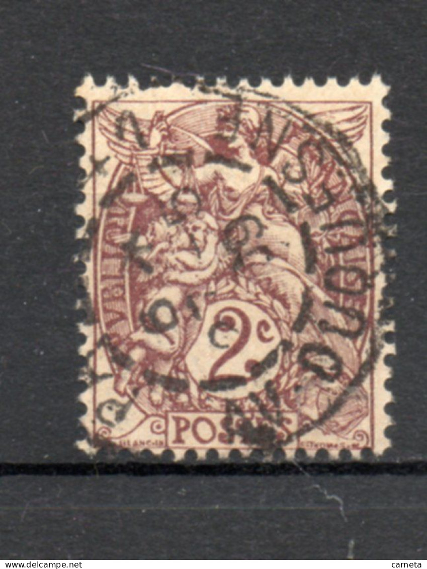 FRANCE   N° 108         OBLITERE    COTE 0.30€   TYPE BLANC - 1900-29 Blanc