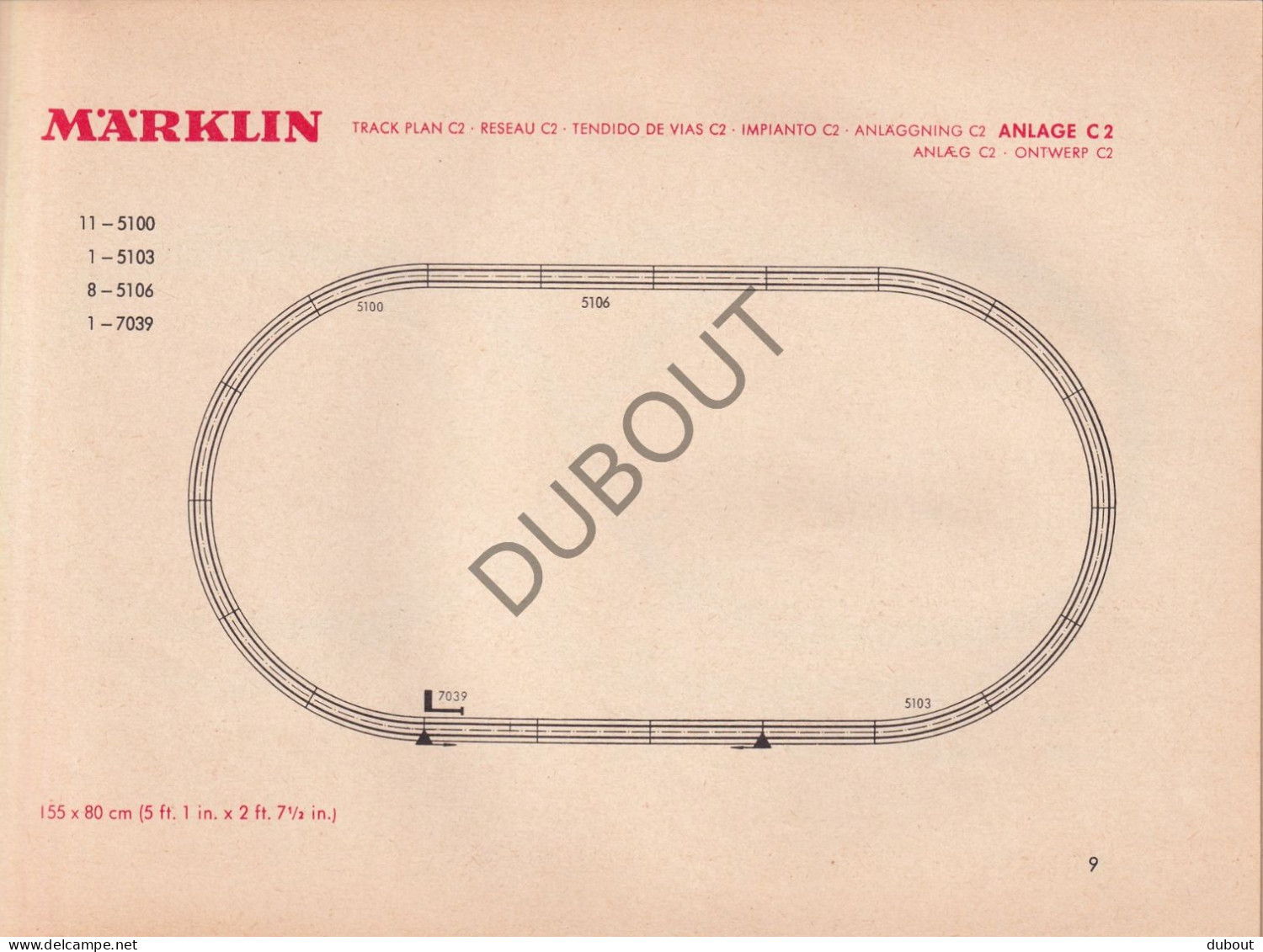 Marklin Cataloog 1965  (V3020) - Cataloghi