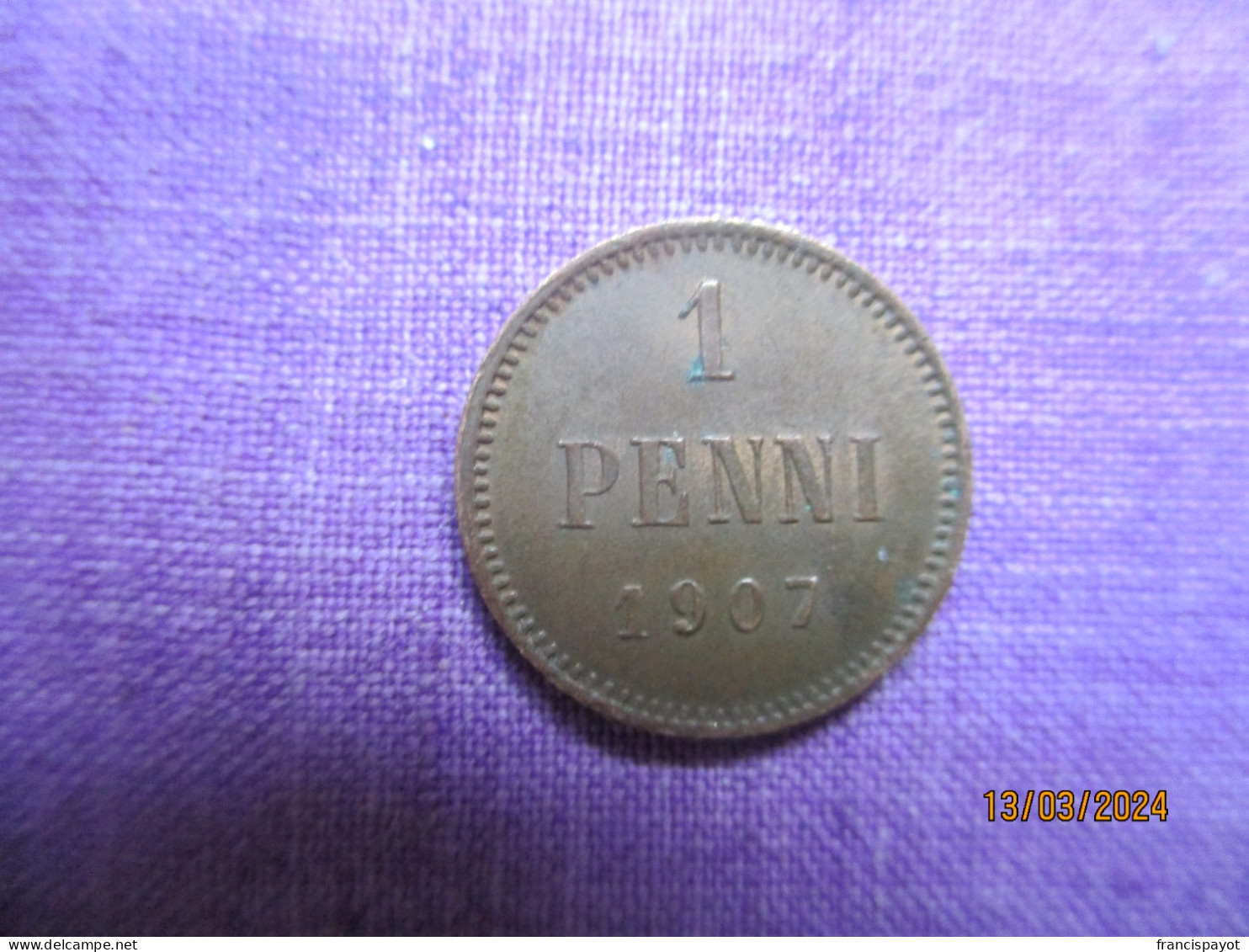 Finland: 1 Penni 1907 - Finlande