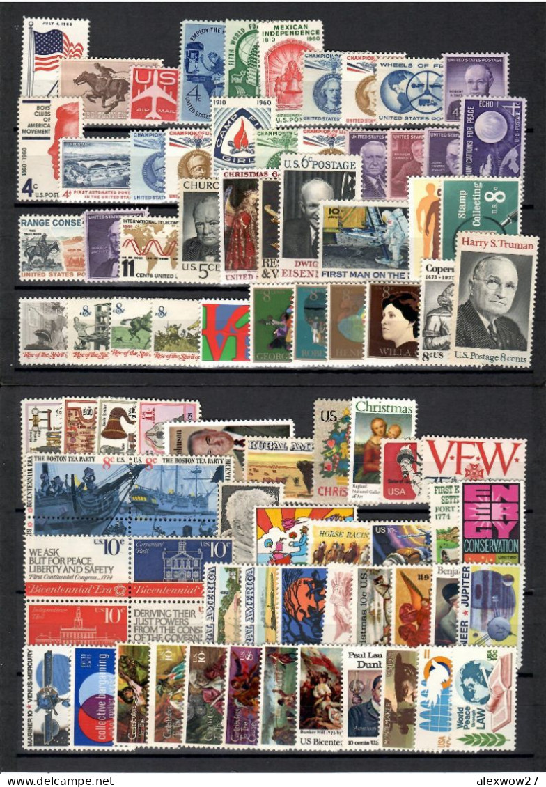 U.S.A 1945/1992 Collection Of Set Complete ** MNH / VF - Collections