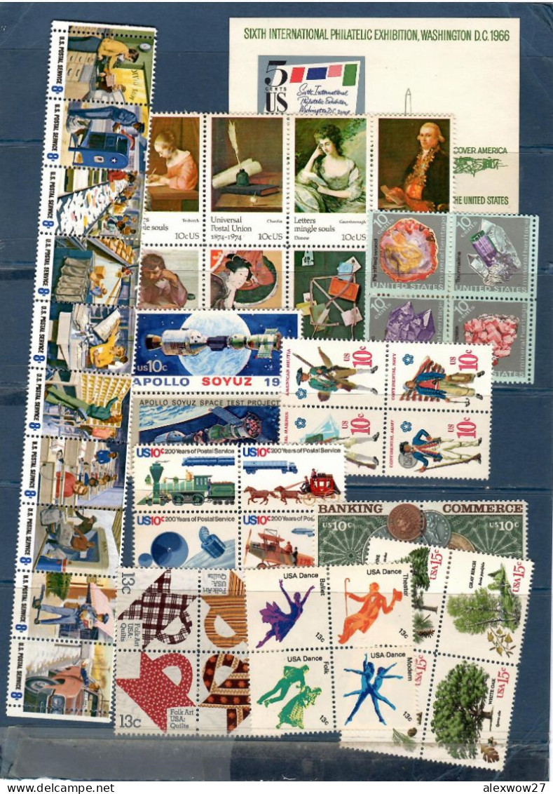 U.S.A 1945/1992 Collection Of Set Complete ** MNH / VF - Sammlungen