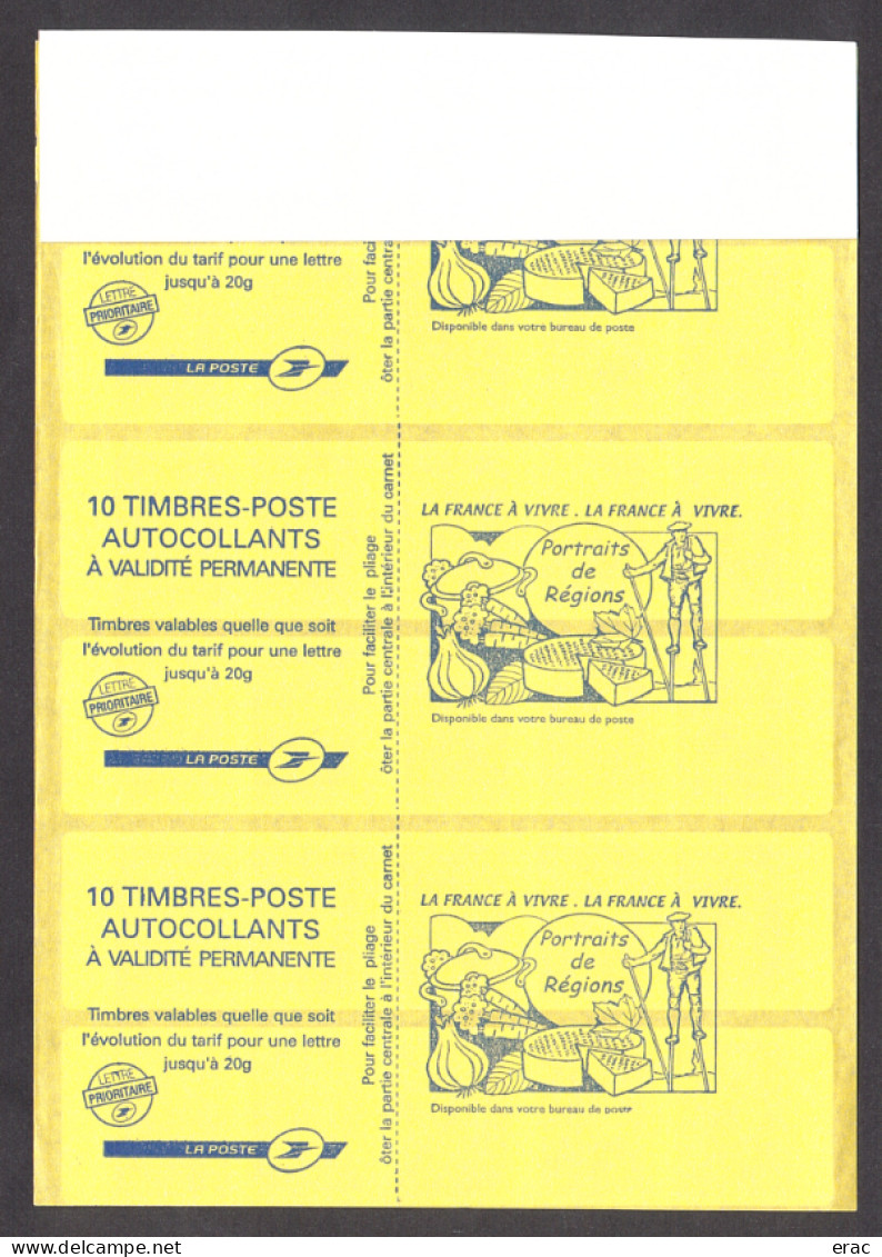 France - Trois Carnets 4197-C4 Bout De Rouleau - Date 31.10.08 - Neufs ** - Marianne De Beaujard - SAGEM - Booklets