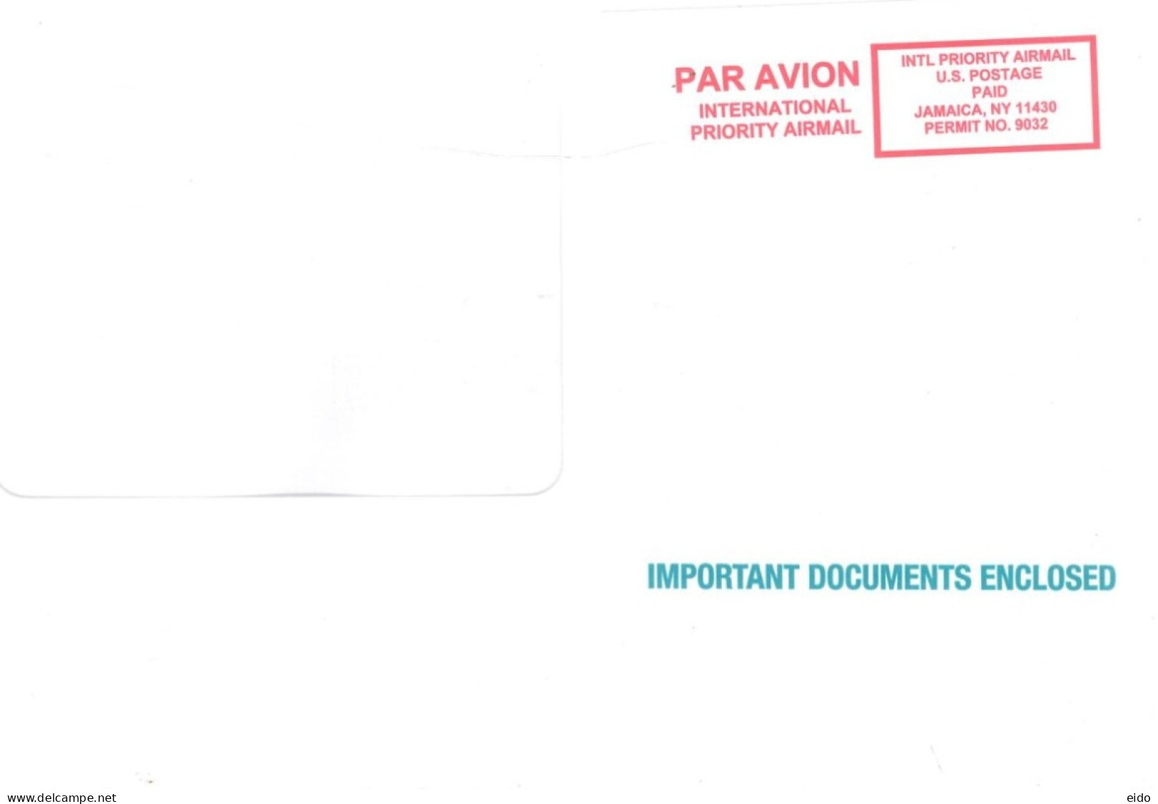 UNITED STATES - 2023, PRIORITY PP FRANKING MACHINE LABEL COVER TO DUBAI. - Covers & Documents