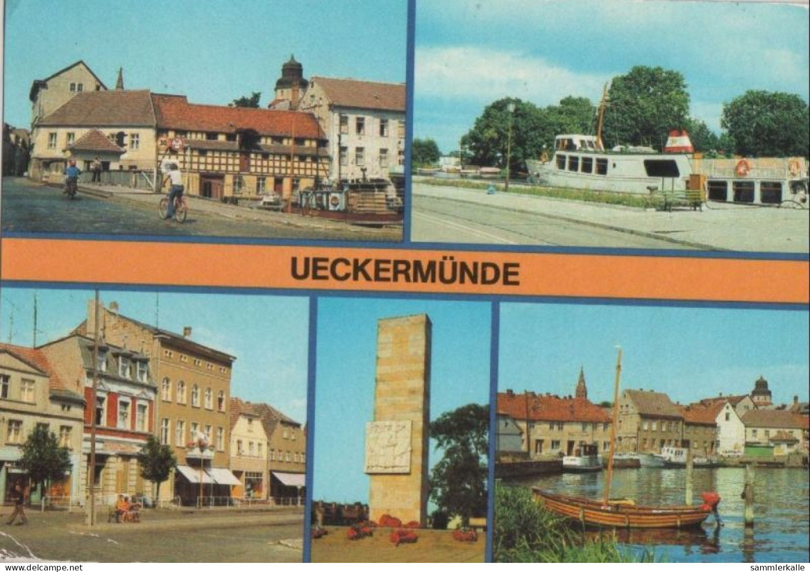 89275 - Ueckermünde - U.a. Hafen Mit Ueckerbrücke - 1982 - Ueckermuende