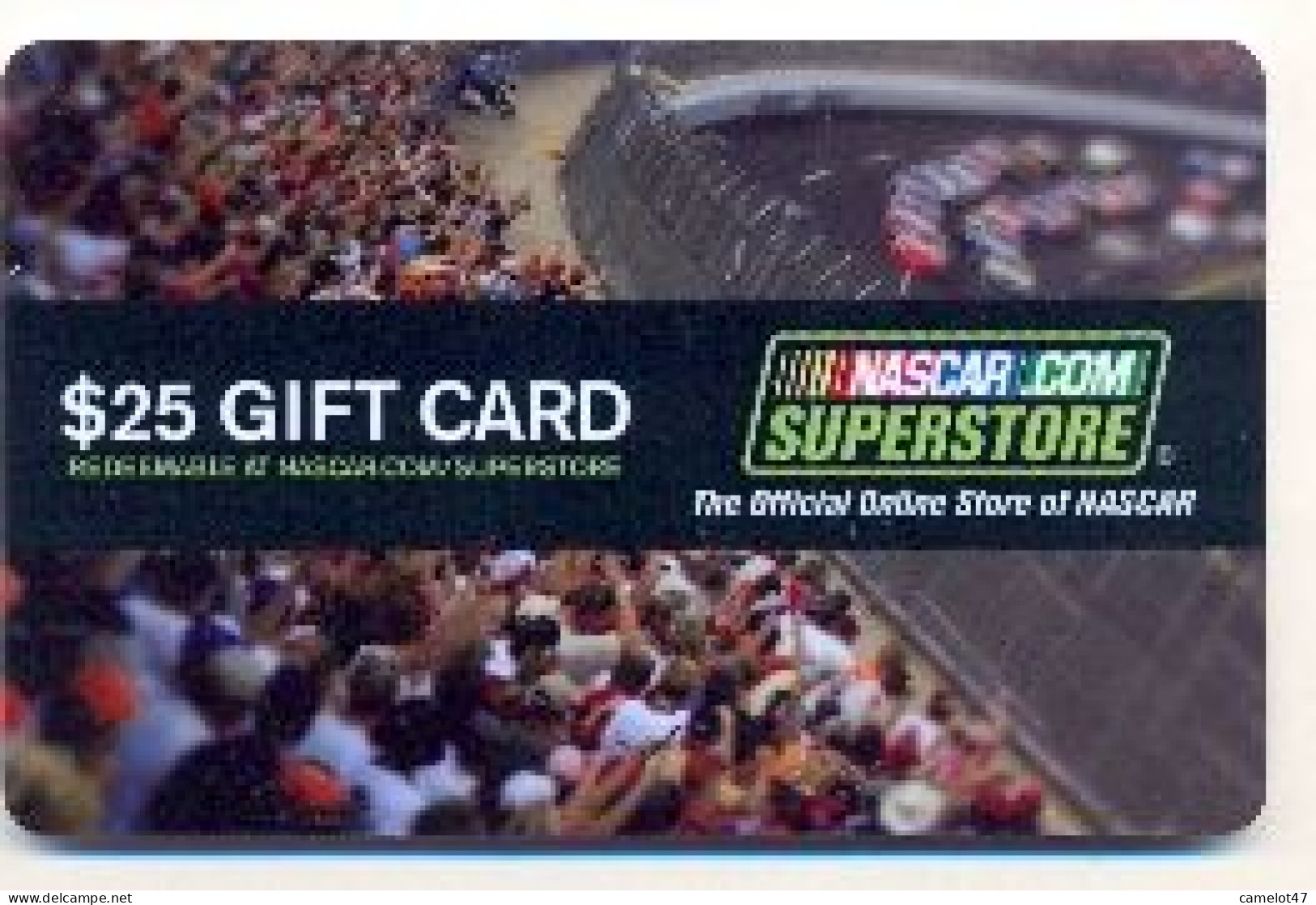 Nascar.com , U.S.A., Carte Cadeau Pour Collection, Sans Valeur, # Nascar-1 - Tarjetas De Fidelización Y De Regalo