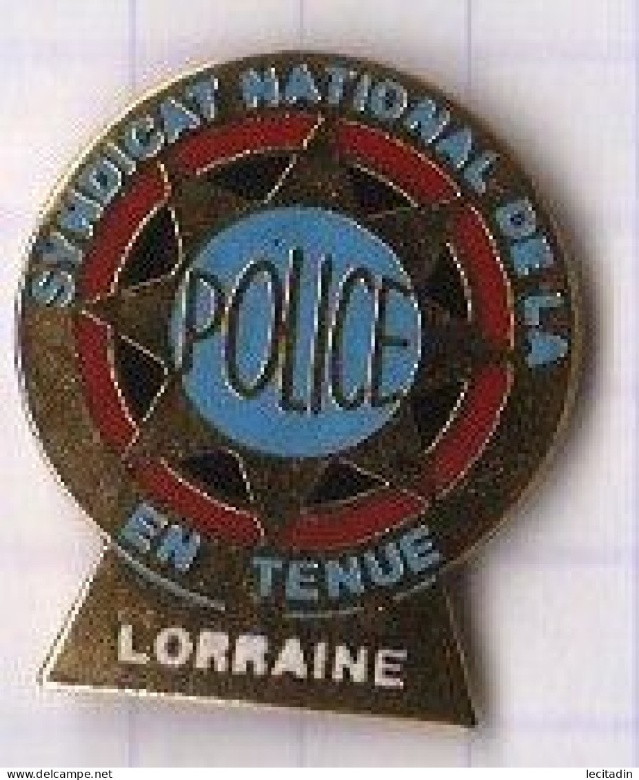PINS SYNDICAT POLICE S.N.P.T. LORRAINE - Policia