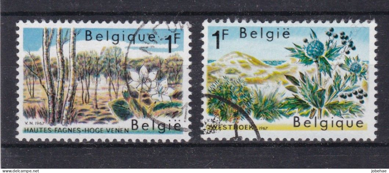 Belgie YT° 1408-1409 - Gebraucht