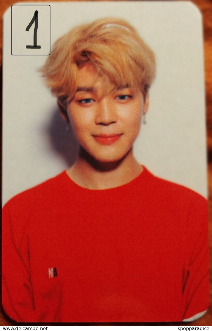 Photocard Au Choix BTS Love Yourself Jimin - Objets Dérivés