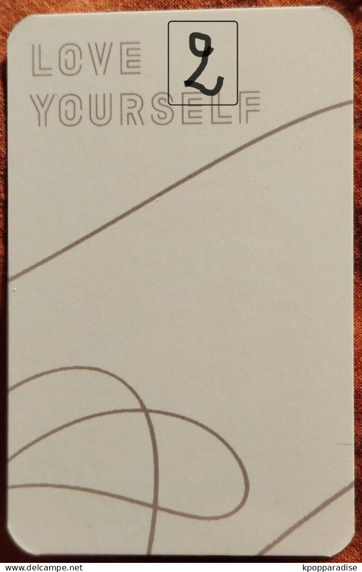 Photocard Au Choix BTS Love Yourself Jimin - Objets Dérivés