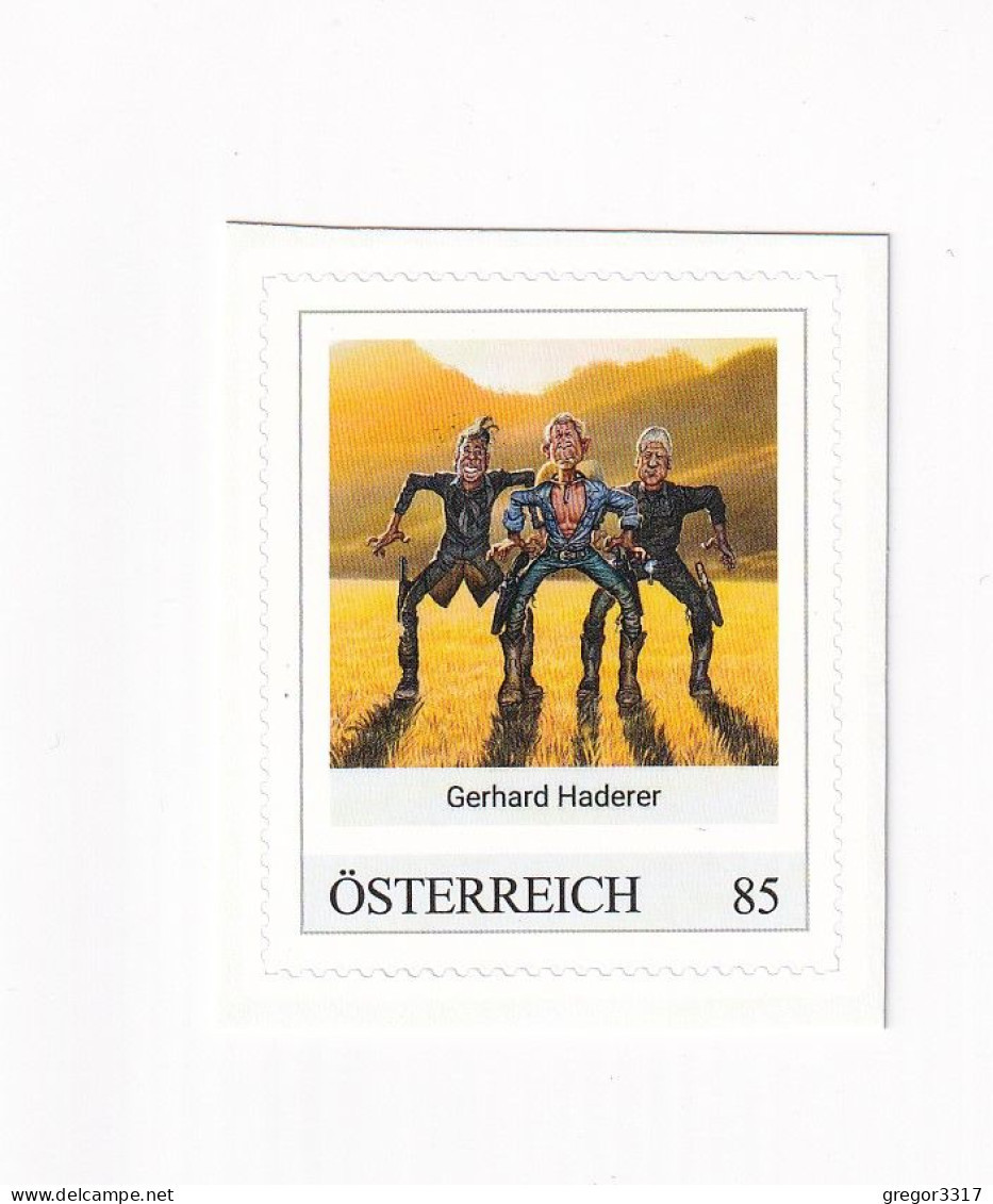 ÖSTERREICH - KARIKATURMUSEUM KREMS - GERHARD HADERER - Personalisierte Briefmarke ** Postfrisch Selbstklebemarke - Personalisierte Briefmarken