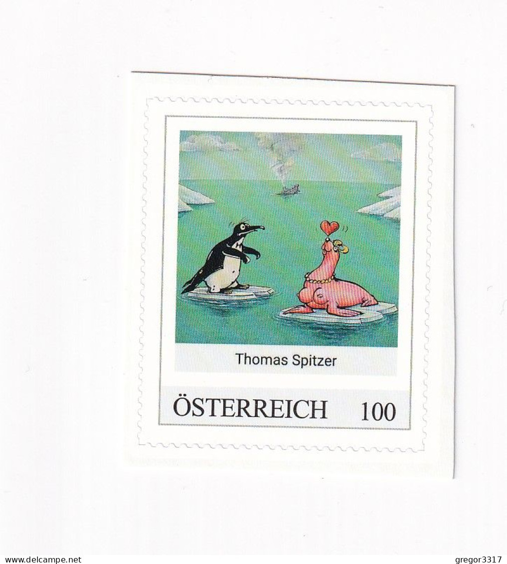 ÖSTERREICH - KARIKATURMUSEUM KREMS - THOMAS SPITZER - EAV  - Personalisierte Briefmarke ** Postfrisch Selbstklebemarke - Timbres Personnalisés