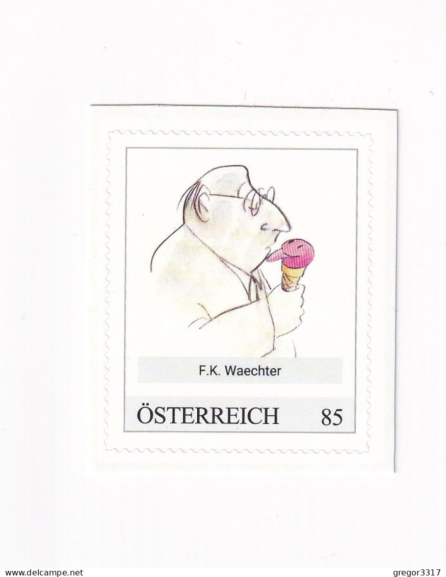 ÖSTERREICH - KARIKATURMUSEUM KREMS - F.K. WAECHTER  - Personalisierte Briefmarke ** Postfrisch Selbstklebemarke - Personalisierte Briefmarken