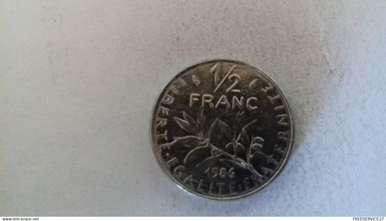BS7 / 1/2 FRANC SEMEUSE 1986 - 1/2 Franc