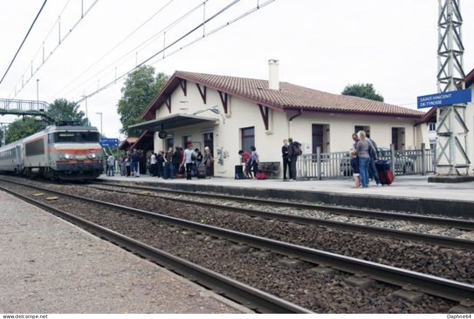 Saint Vincent De Tyros - CPM  SNCF Gare - 6172 Et 73 (2CP) - Saint Vincent De Tyrosse