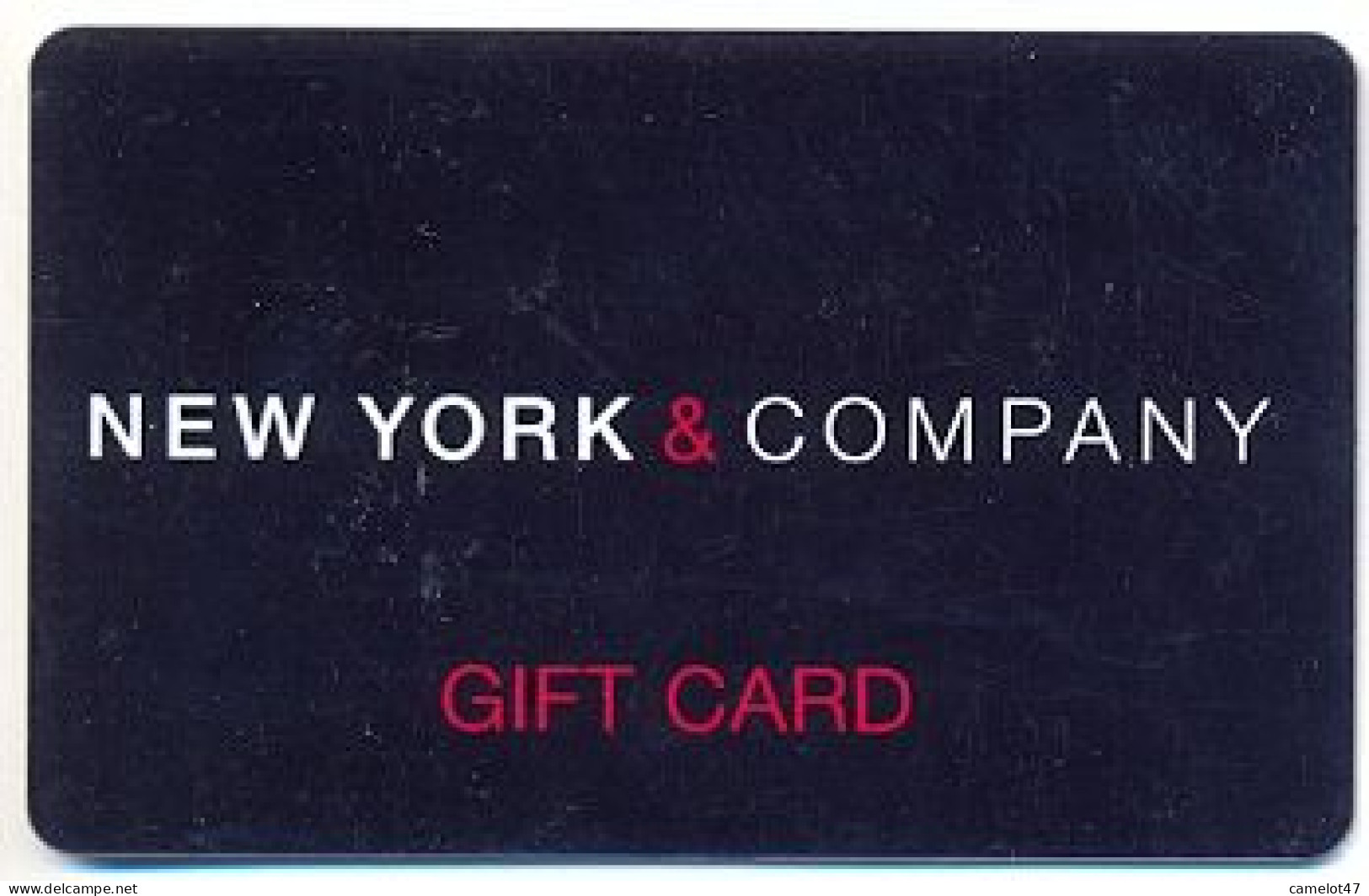 New York & Company, U.S.A., Carte Cadeau Pour Collection, Sans Valeur, # Newyork-1 - Tarjetas De Fidelización Y De Regalo