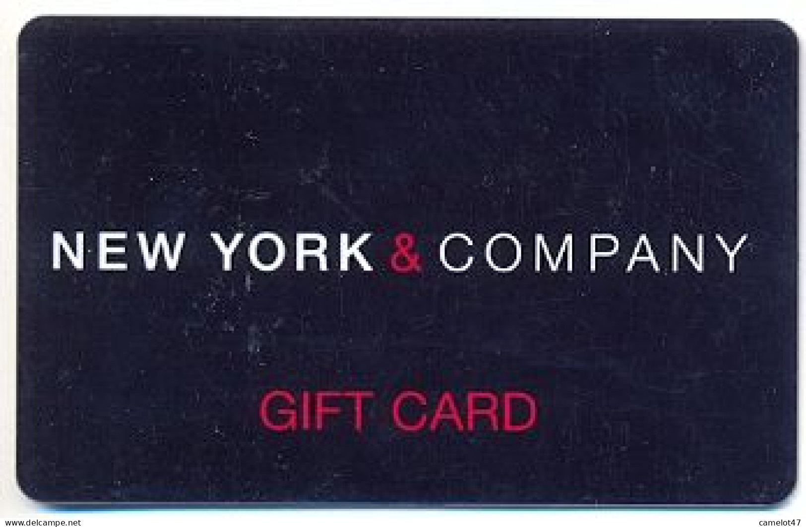 New York & Company, U.S.A., Carte Cadeau Pour Collection, Sans Valeur, # Newyork-1 - Cartes De Fidélité Et Cadeau