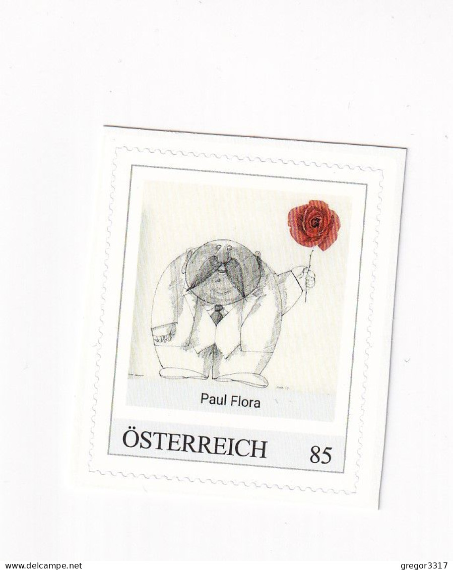 ÖSTERREICH - KARIKATURMUSEUM KREMS - PAUL FLORA - Personalisierte Briefmarke ** Postfrisch Selbstklebemarke - Persoonlijke Postzegels