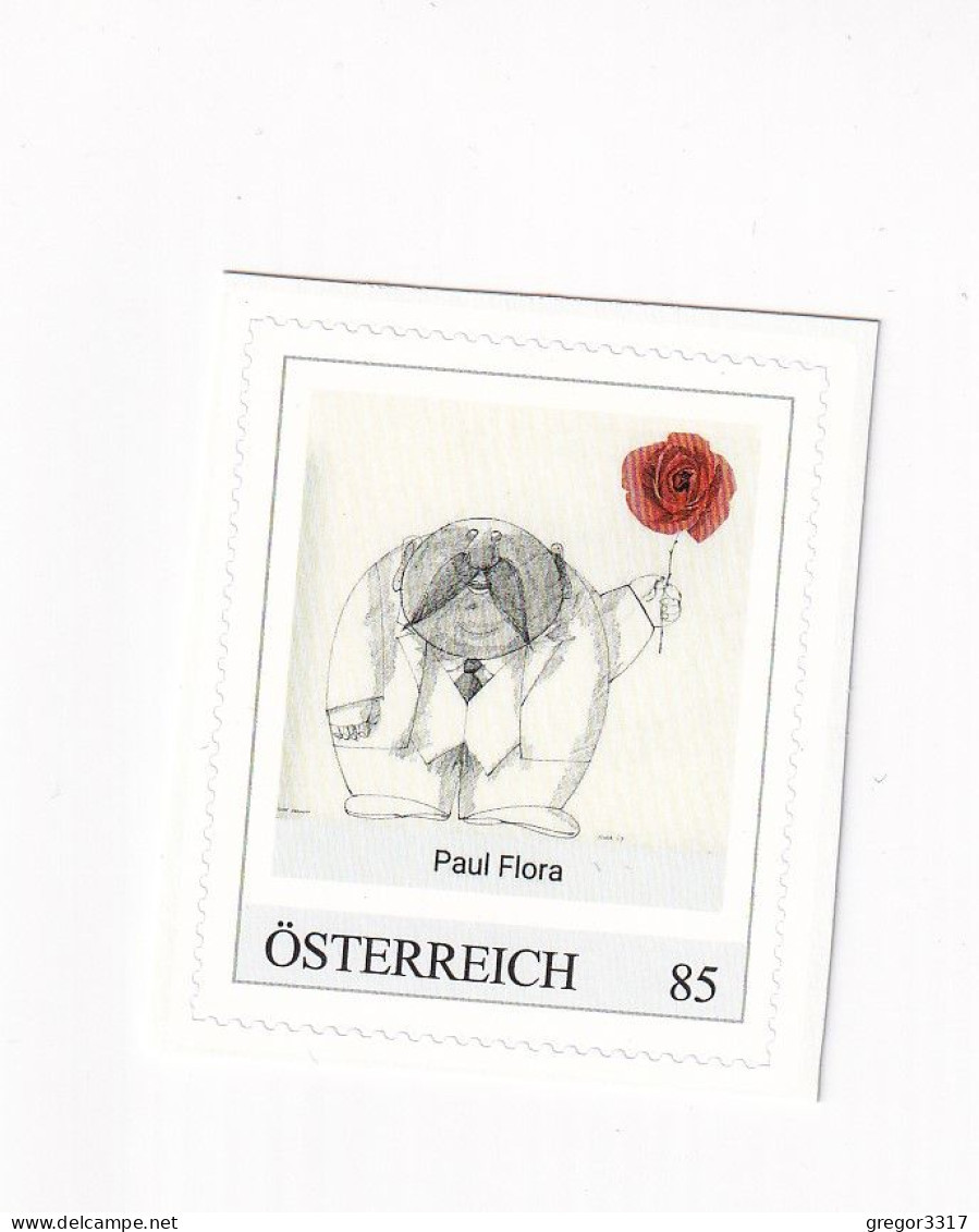 ÖSTERREICH - KARIKATURMUSEUM KREMS - PAUL FLORA - Personalisierte Briefmarke ** Postfrisch Selbstklebemarke - Timbres Personnalisés