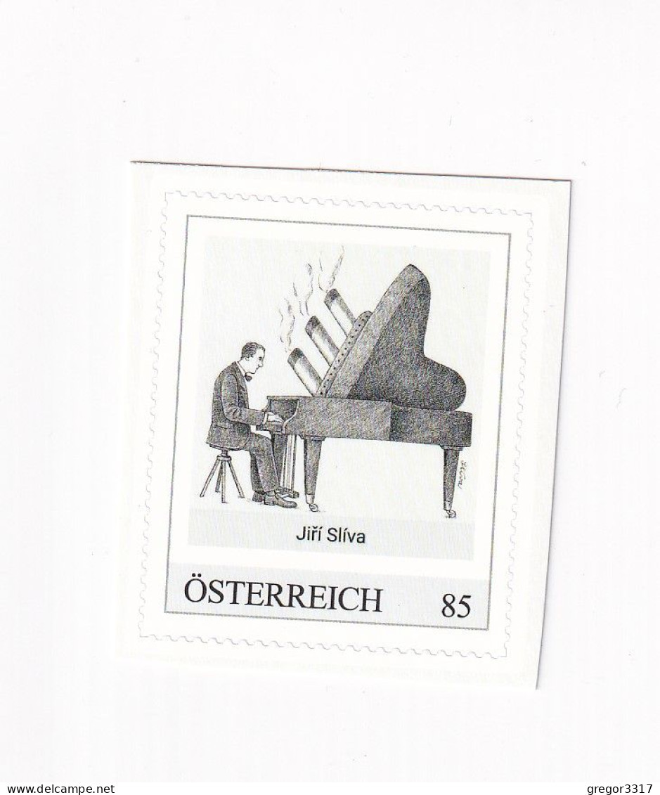 ÖSTERREICH - KARIKATURMUSEUM KREMS - JIRI SILVA - Personalisierte Briefmarke ** Postfrisch Selbstklebemarke - Timbres Personnalisés