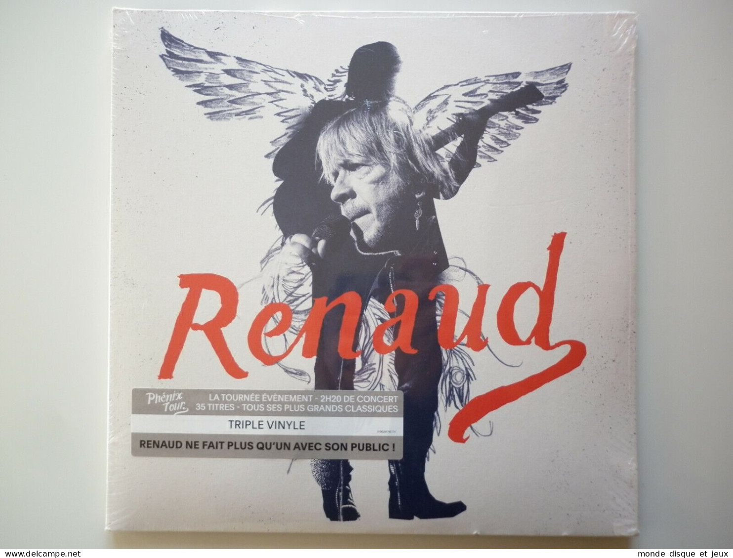 Renaud Album Triple 33Tours Vinyles Phenix Tour - Otros - Canción Francesa
