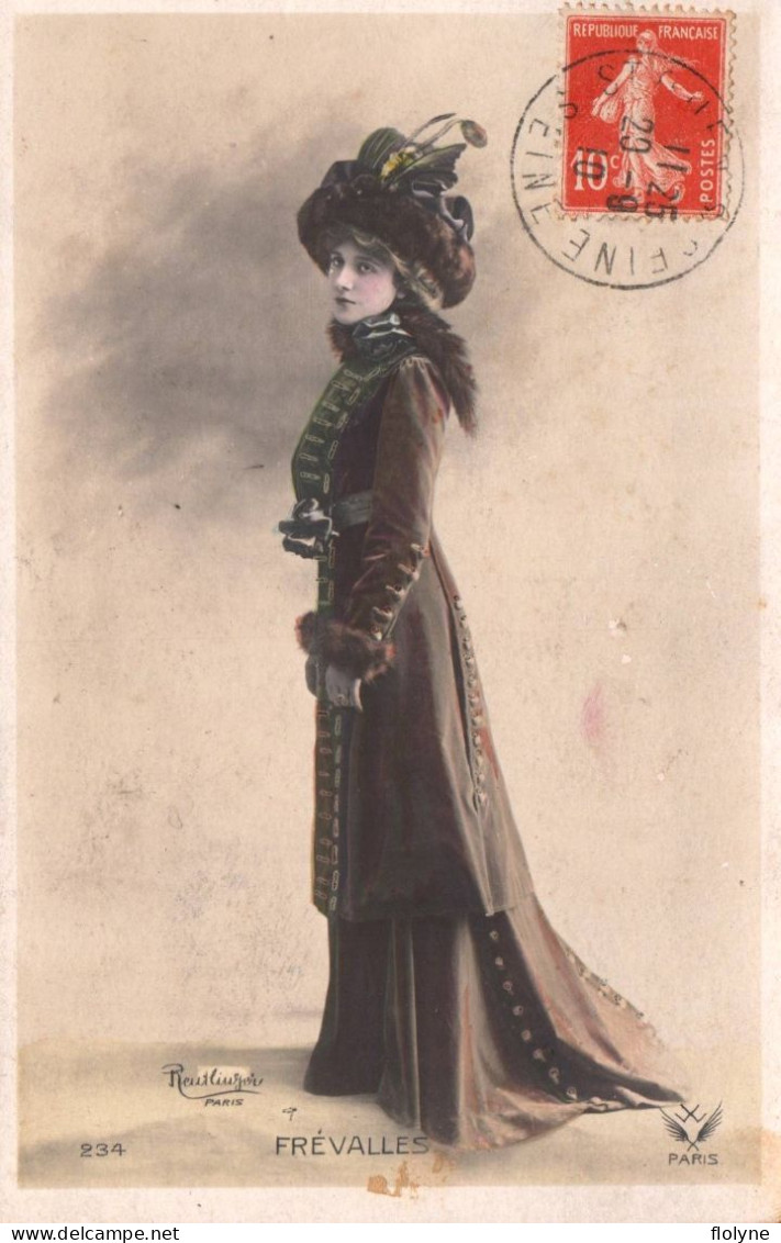 FREVALLES - Carte Photo REUTLINGER - Artiste Cabaret Théâtre Spectacle - Cabaret