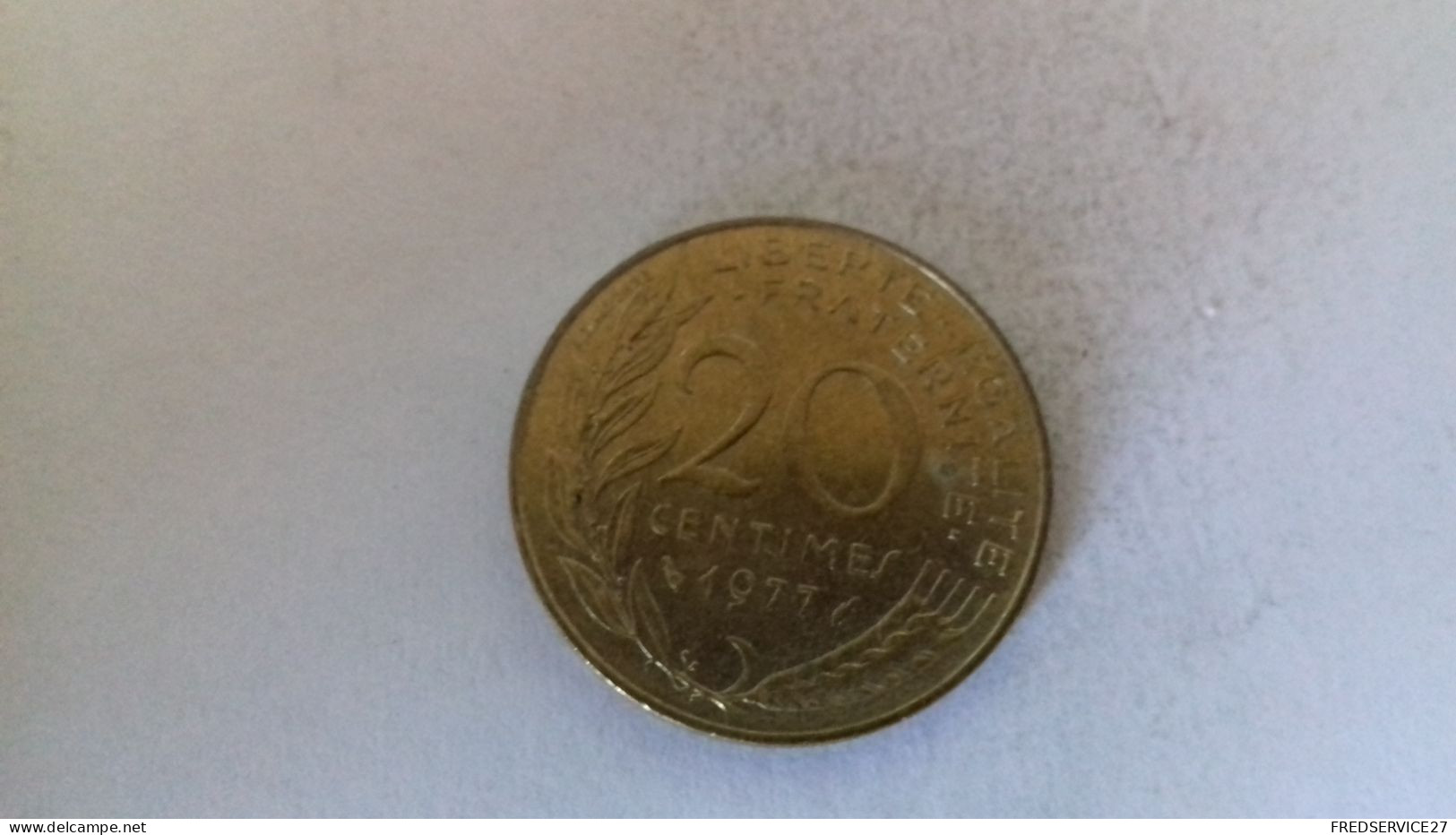 BS7 / 20 CENTIMES 1977 - 20 Centimes