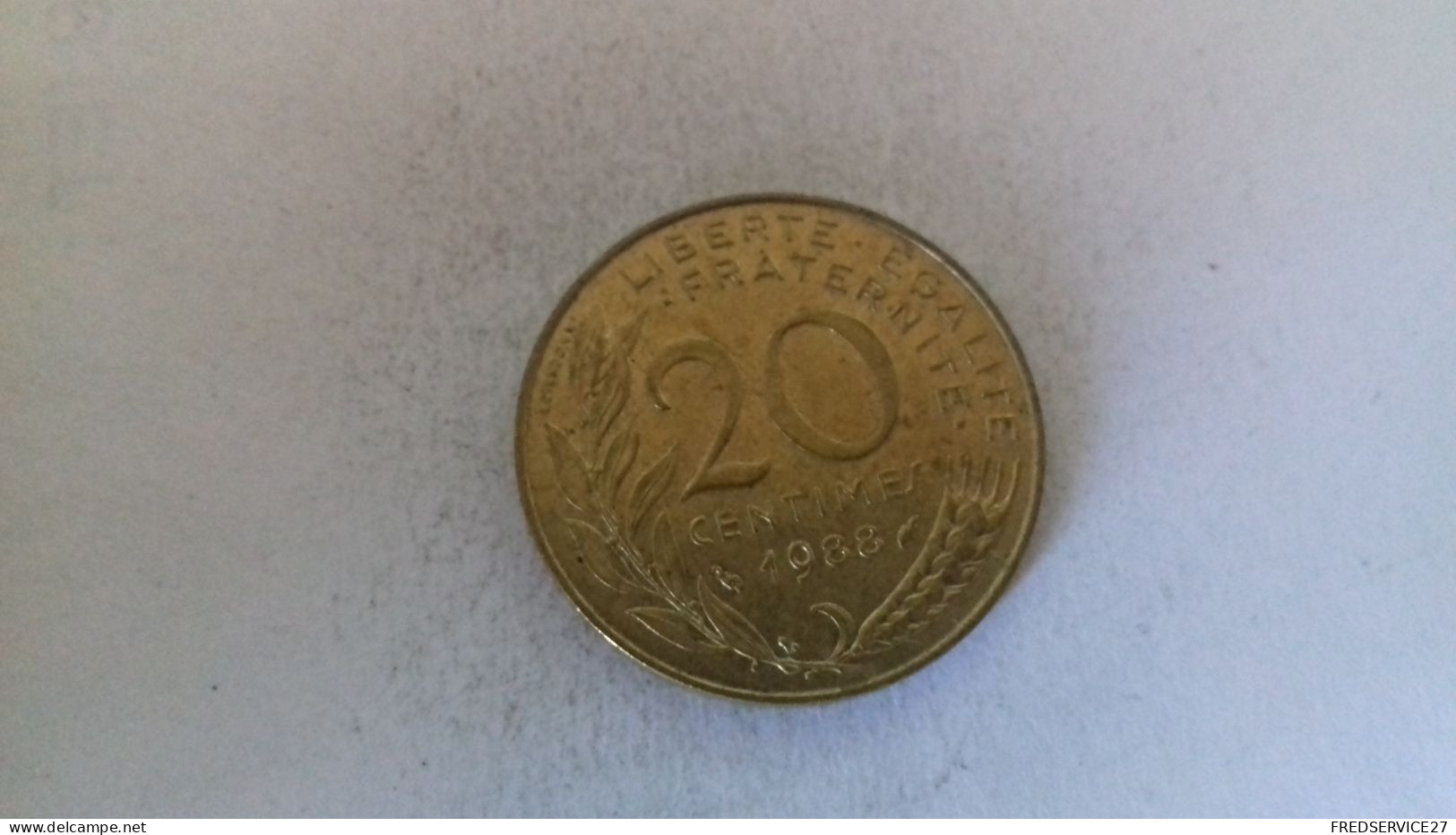 BS7 / 20 CENTIMES 1988 - 20 Centimes