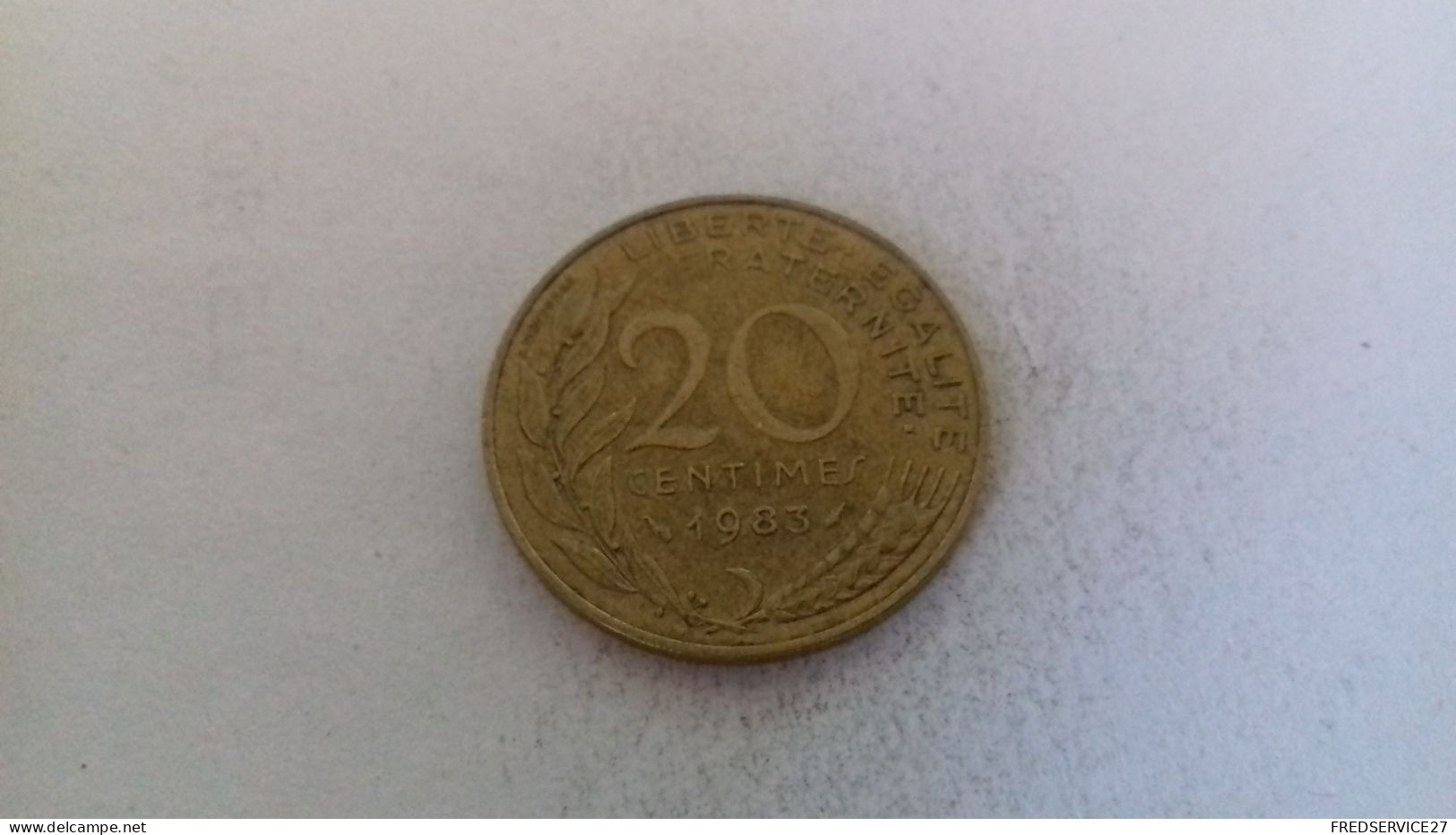 BS7 / 20 CENTIMES 1983 - 20 Centimes