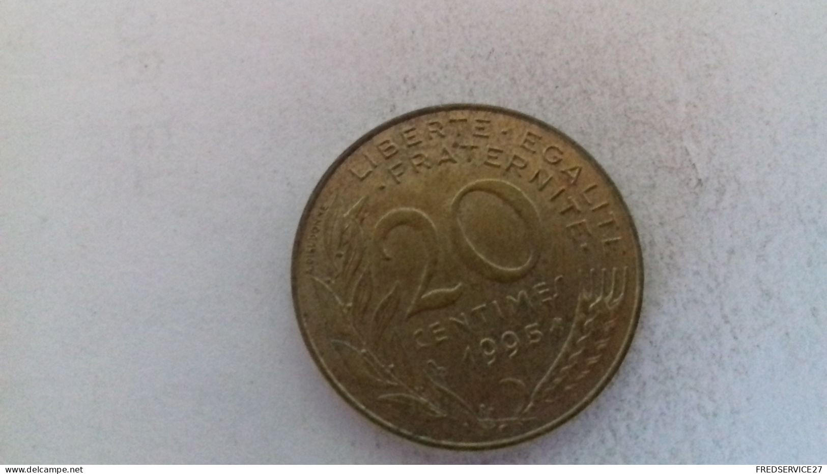 BS7 / 20 CENTIMES 1995 - 20 Centimes