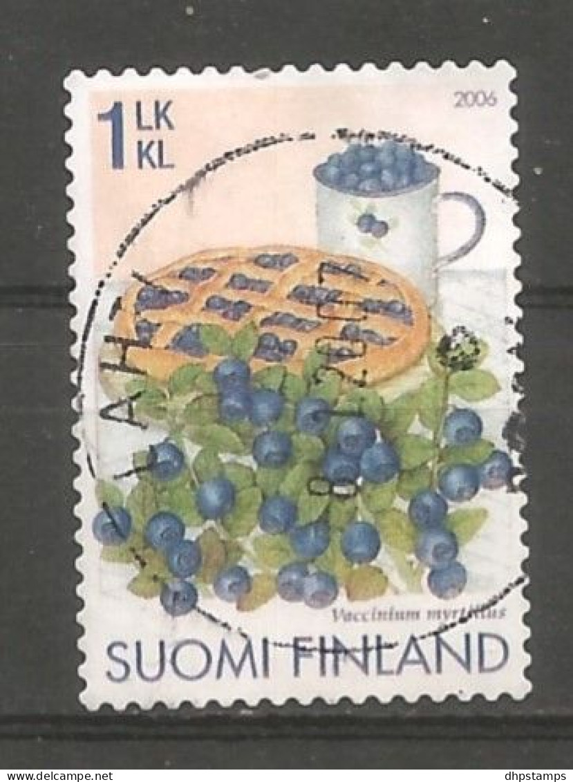 Finland 2006 Blue Berries Y.T. 1780 (0) - Used Stamps