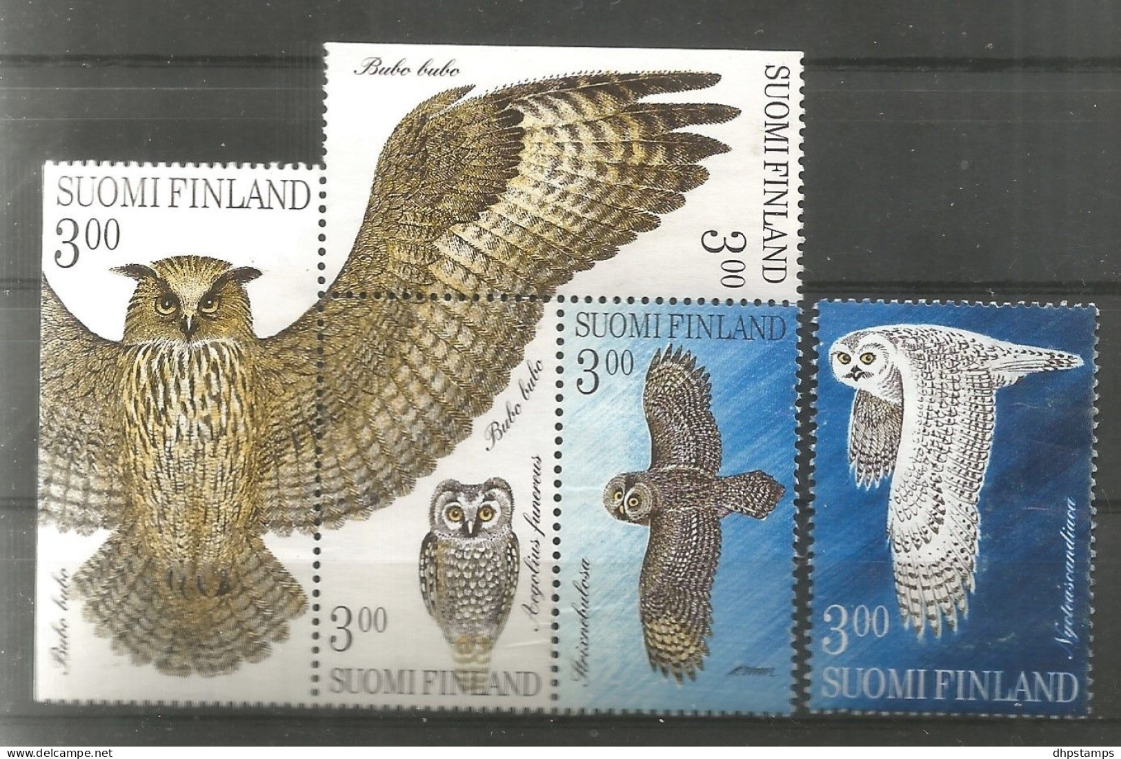 Finland 1998 Bird Of Prey  Y.T. 1412/1416 (0) - Oblitérés