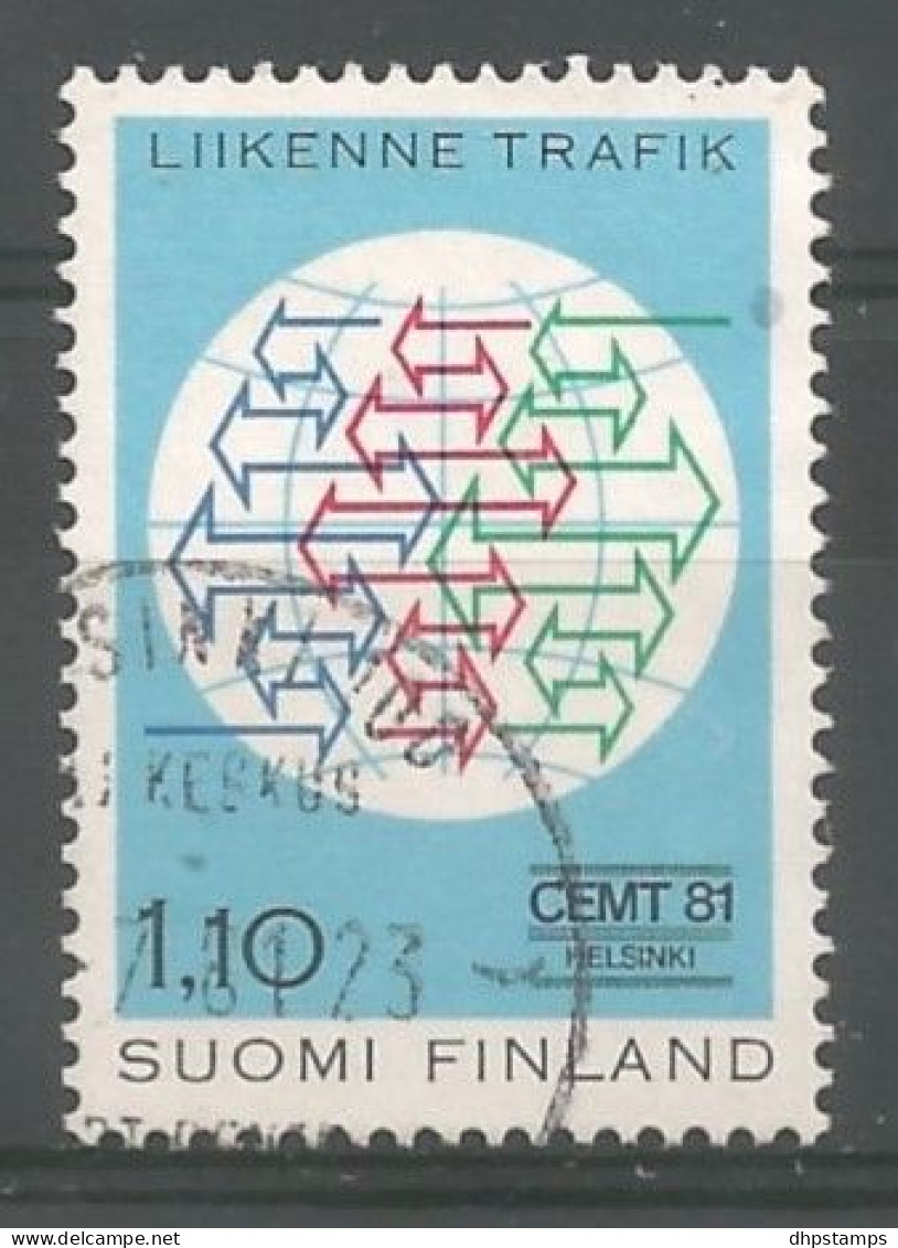 Finland 1981 Int. Transport Symbol Y.T. 847 (0) - Gebraucht