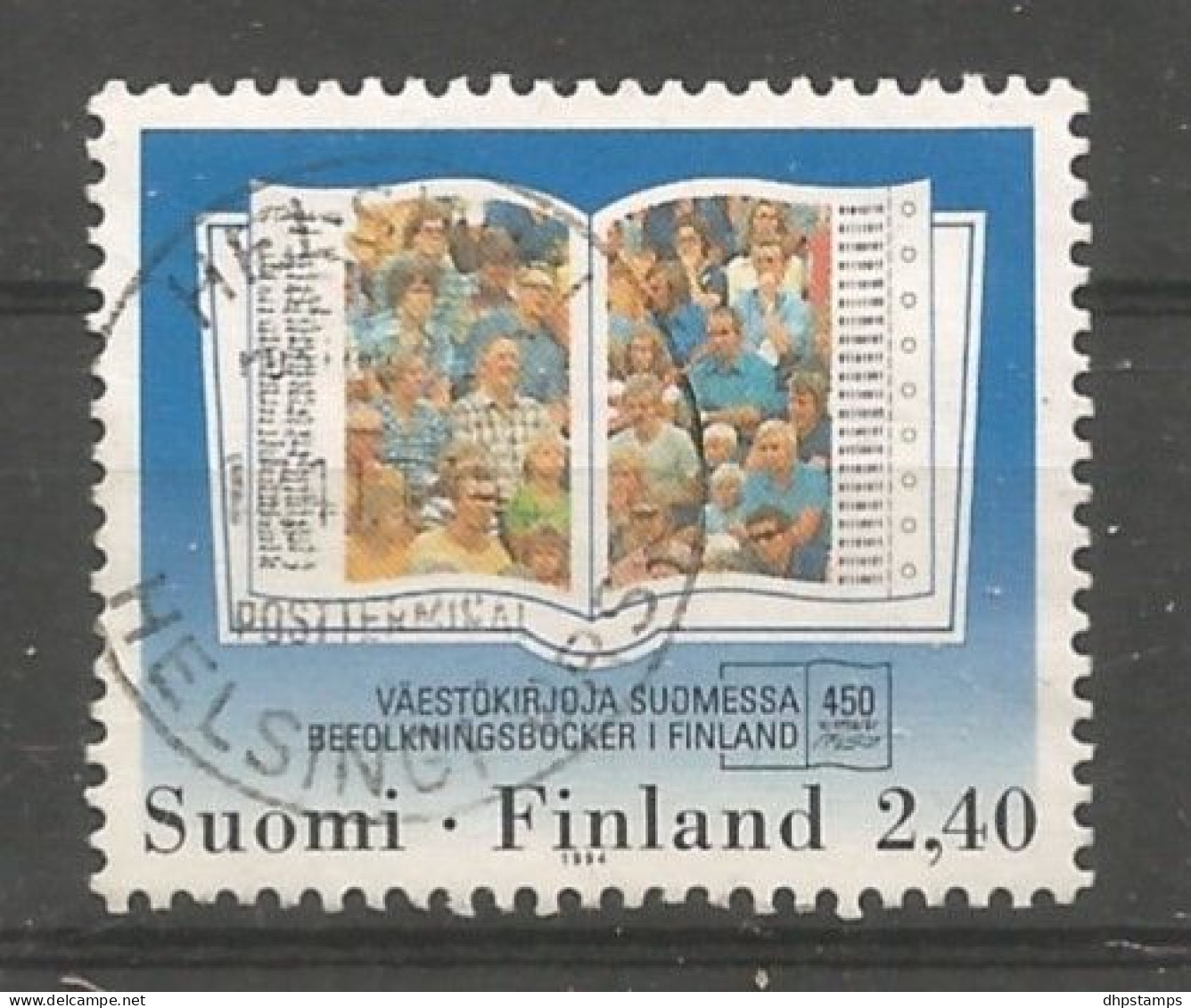 Finland 1994 Registration Book Y.T. 1235 (0) - Oblitérés